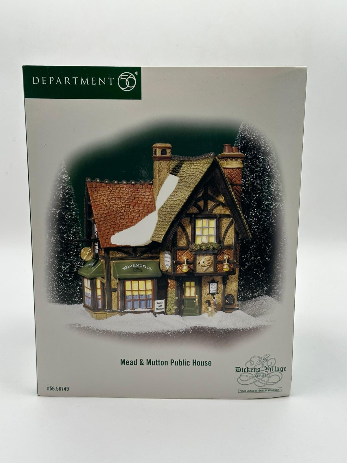 Department 56 - Mead & Mutton Public House - Dickens' Village