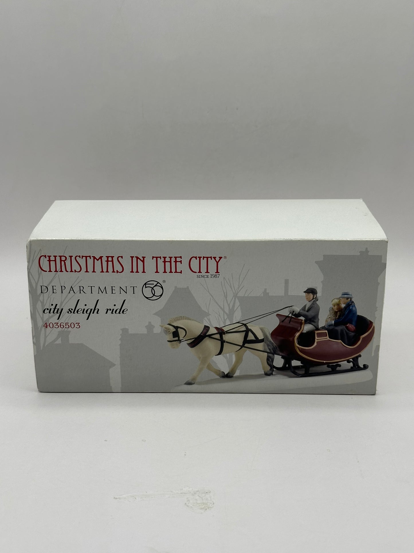 Department 56 - City Sleigh Ride - Christmas in the City