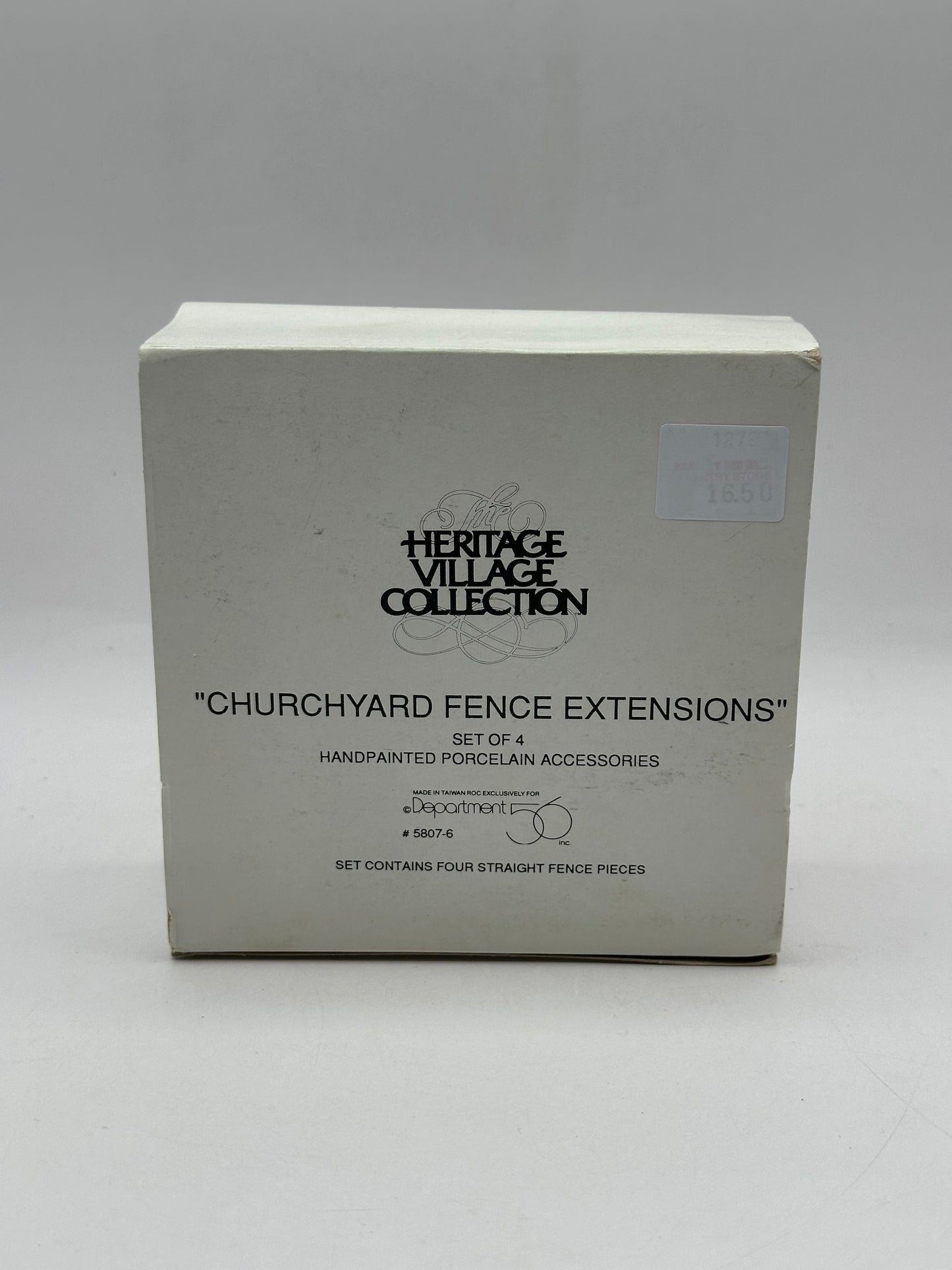 Department 56 - Churchyard Fence Extensions - Dickens’ Village