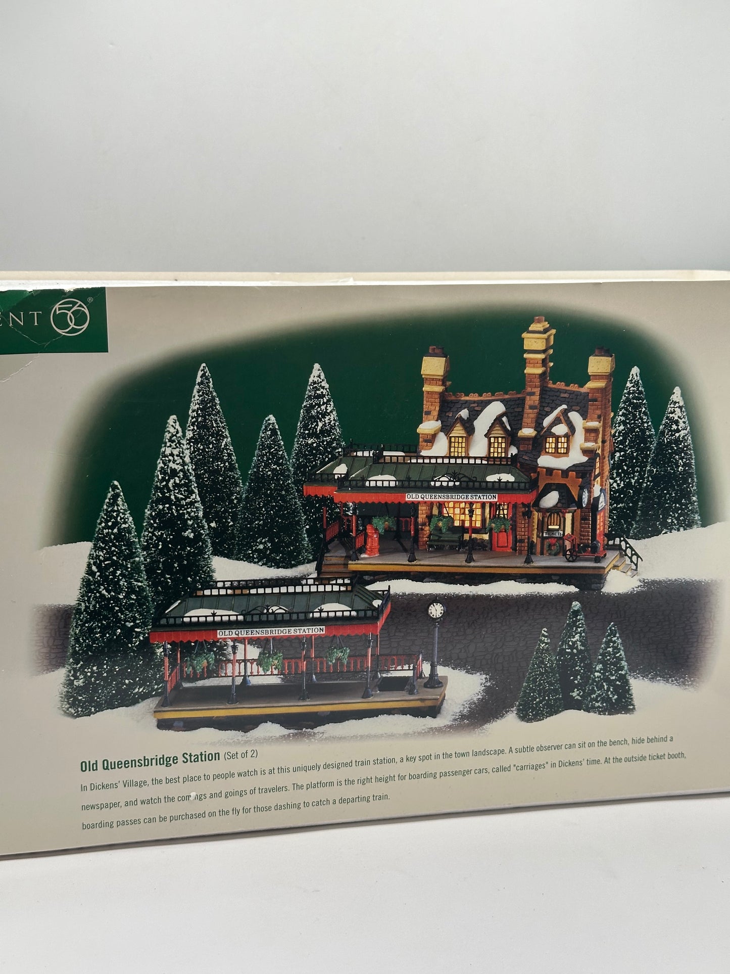 Department 56 - Old Queensbridge Station - Dickens' Village