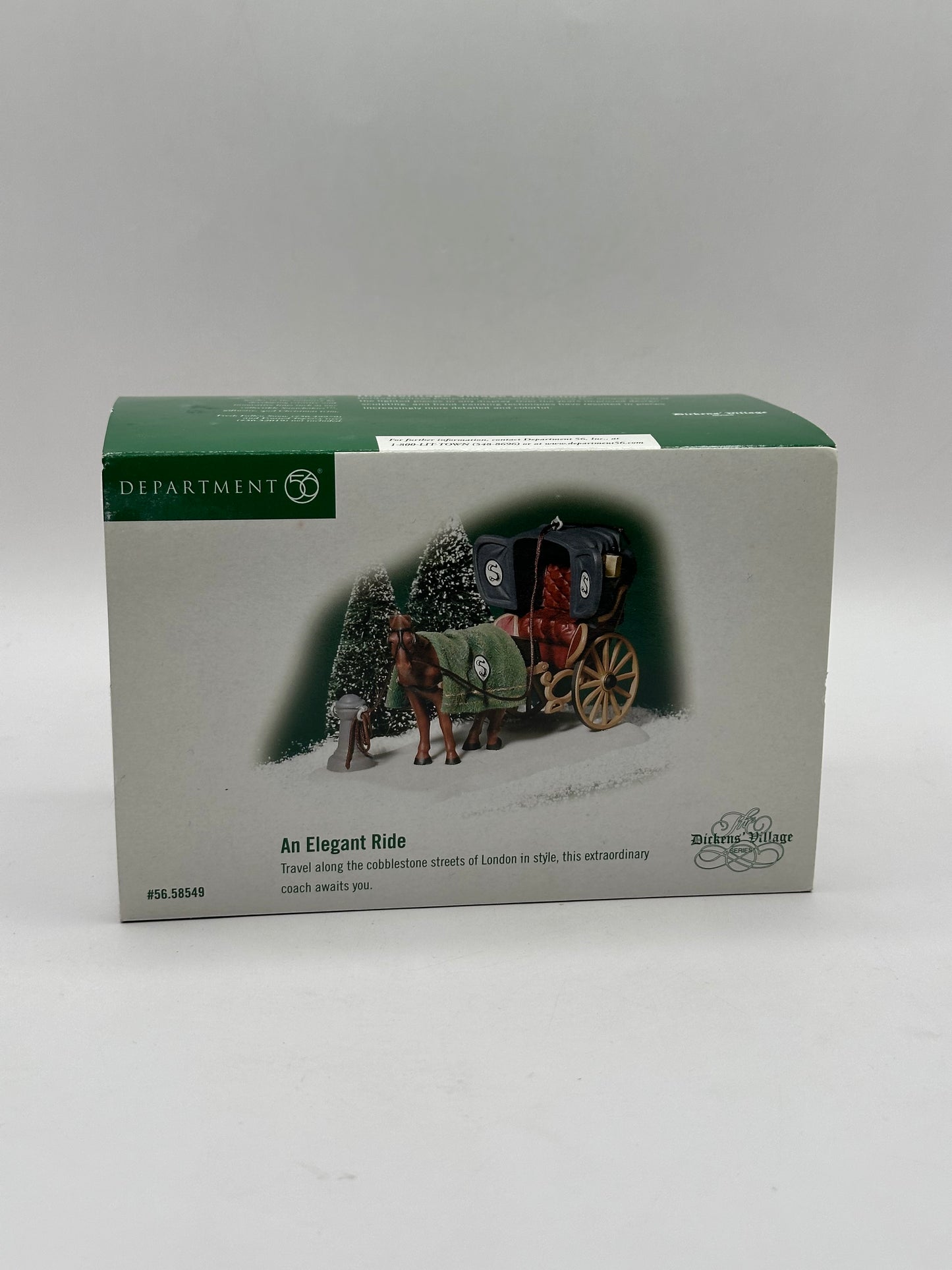 Department 56 - An Elegant Ride - Dickens' Village