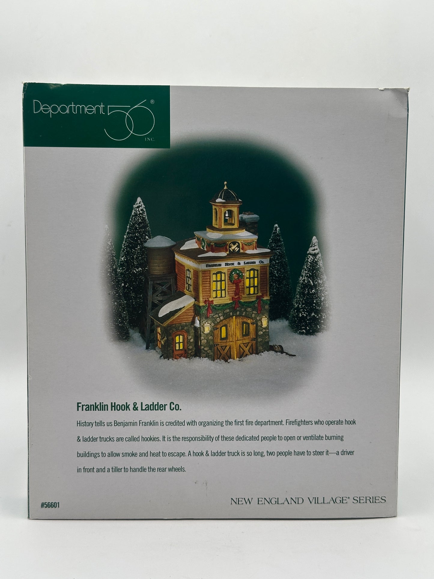 Department 56 - Franklin Hook & Ladder Co. - New England Village