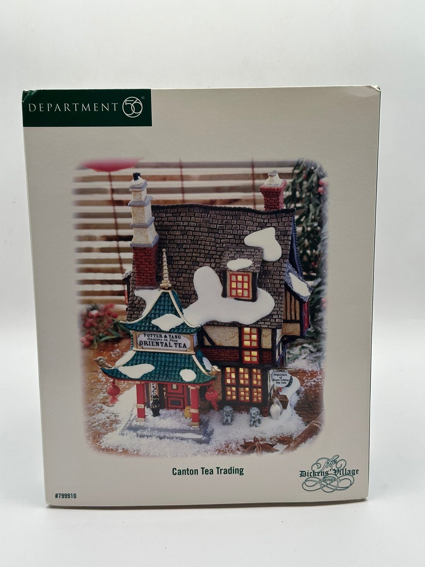 Department 56 - Canton Tea Trading - Dickens' Village