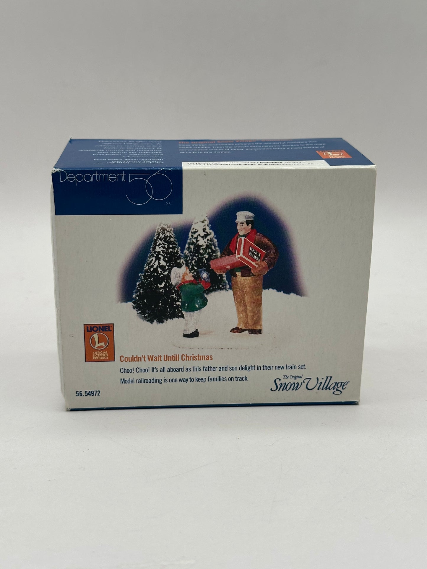 Department 56 - Couldn't Wait Until Christmas - Original Snow Village