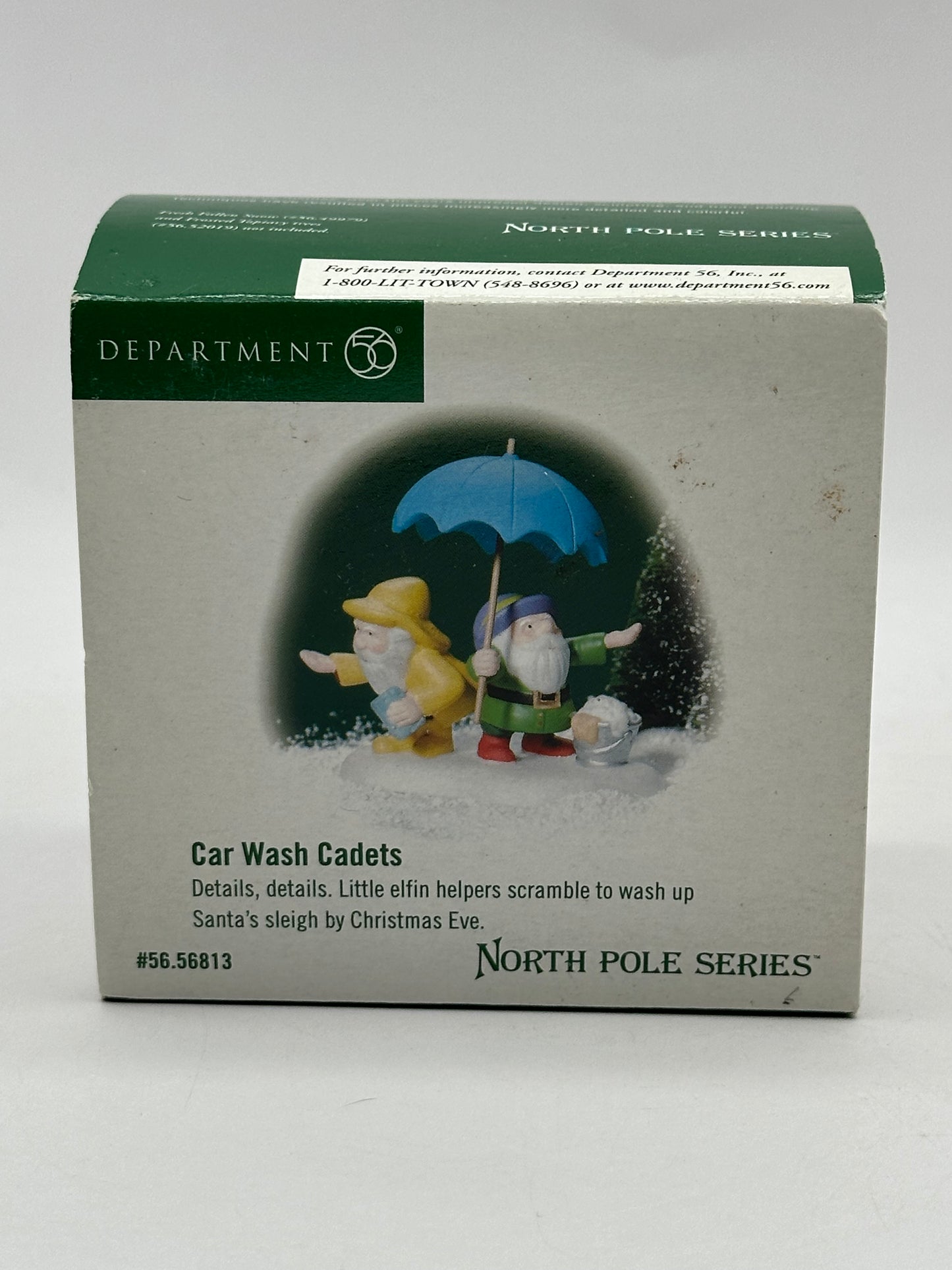 Department 56 - Car Wash Cadets - North Pole Series