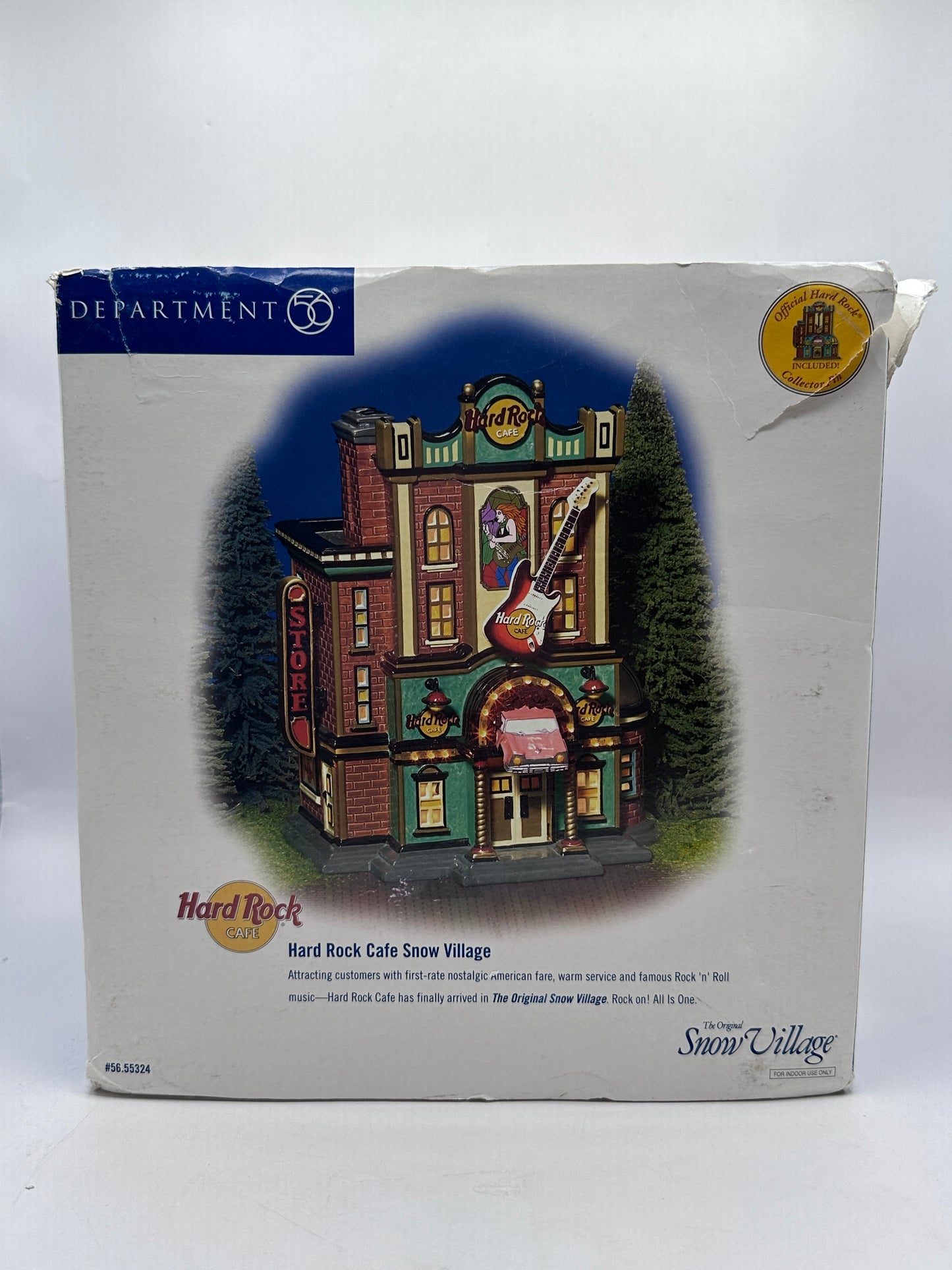 Department 56 - Hard Rock Cafe - Original Snow Village