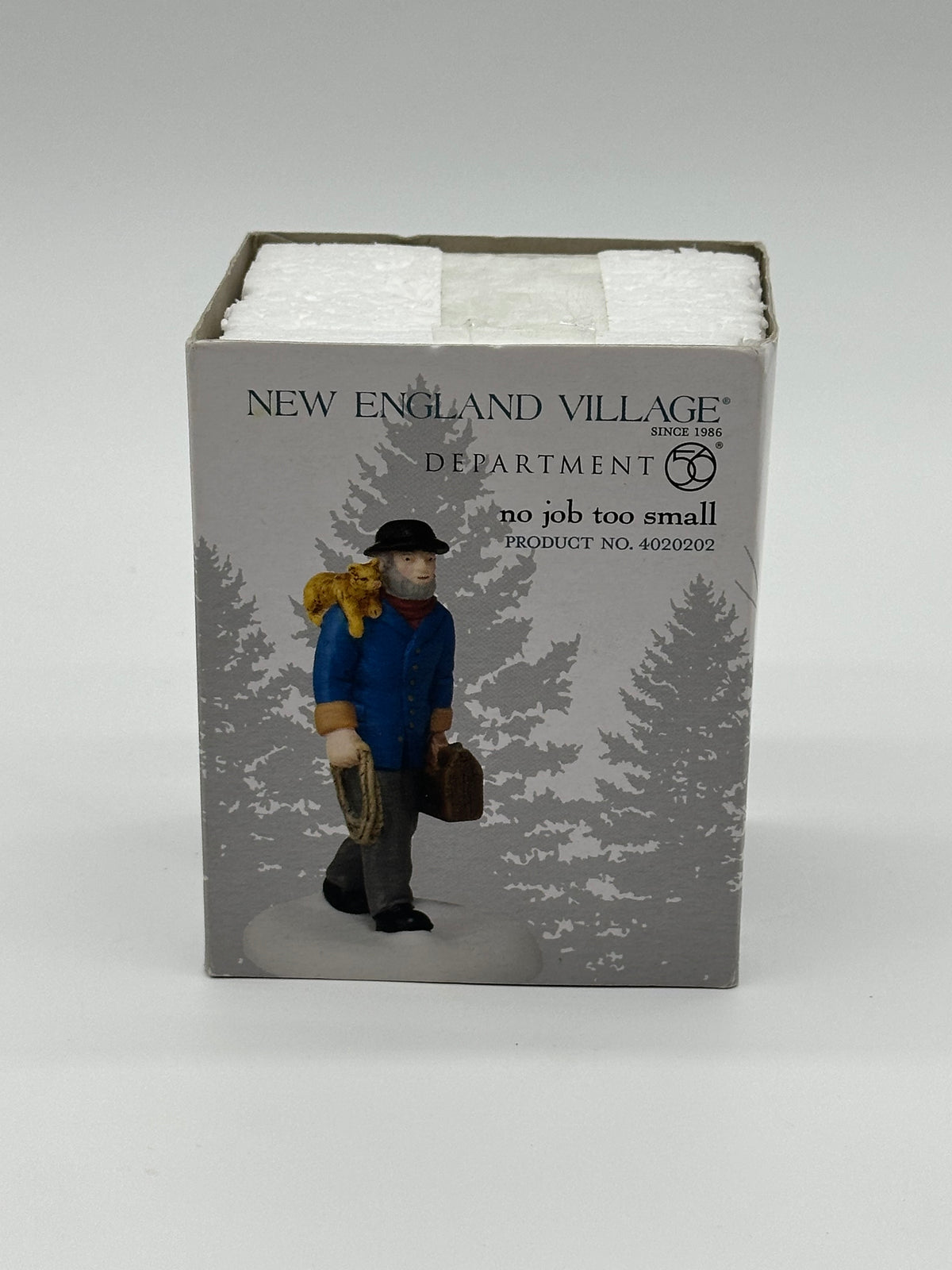 Department 56 - No Job Too Small - New England Village (Base Painted)