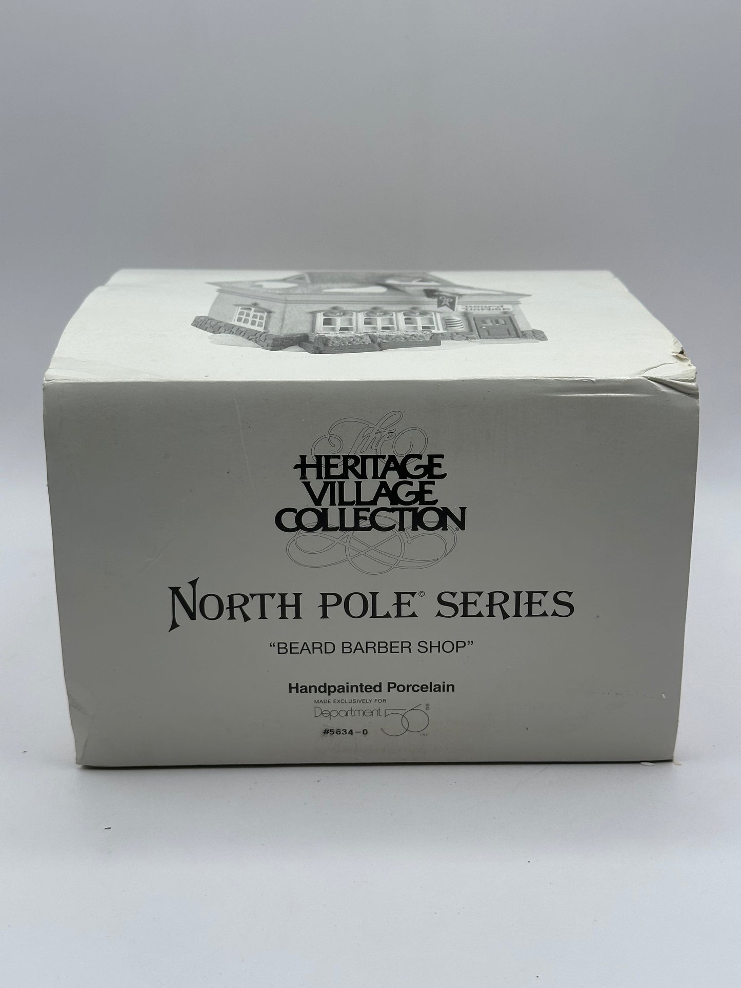 Department 56 - Beard Barber Shop - North Pole Series