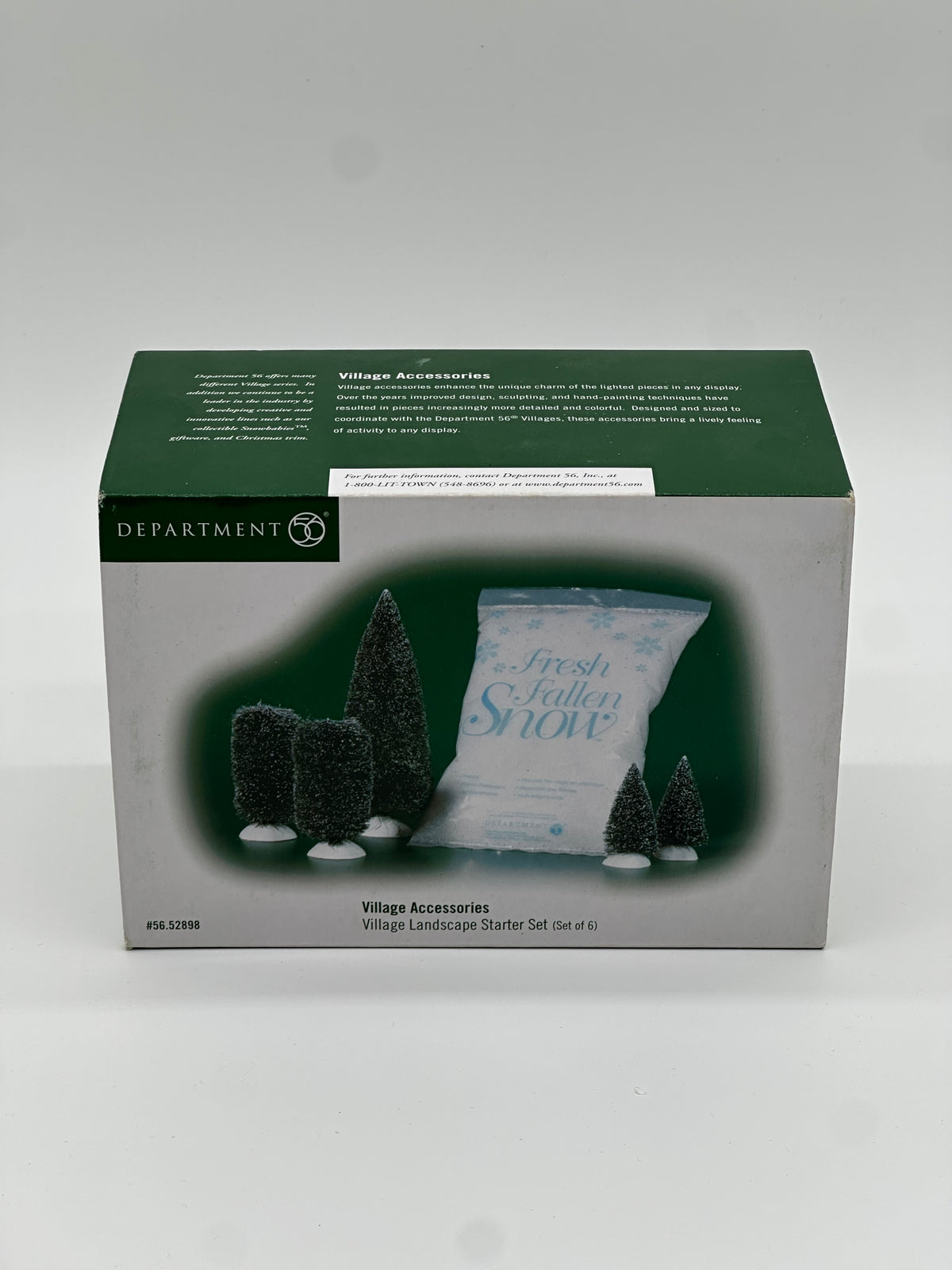Department 56 - Village Landscape Starter Set - Village Accessories