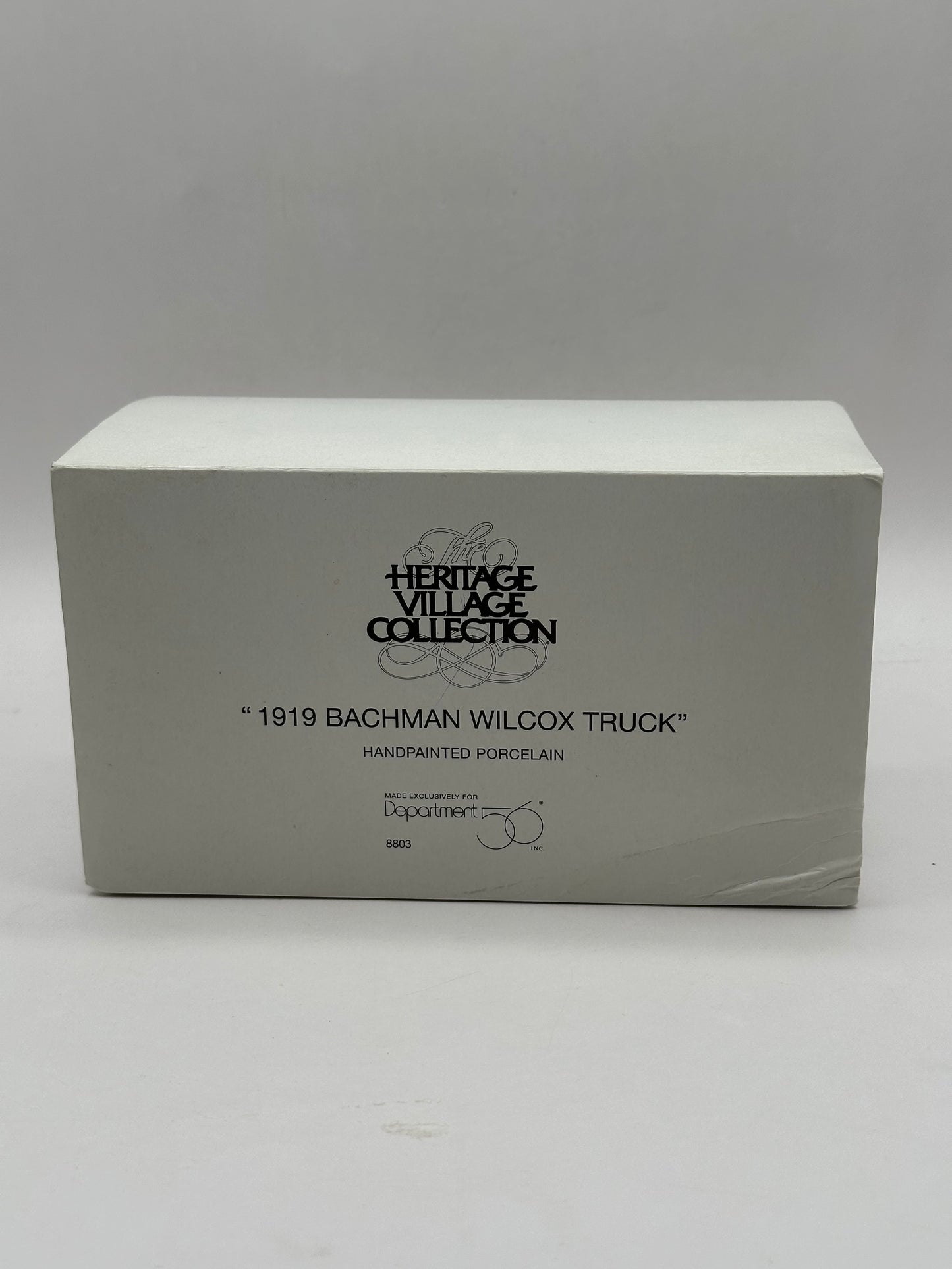 Department 56 - 1919 Bachman Wilcox Truck
