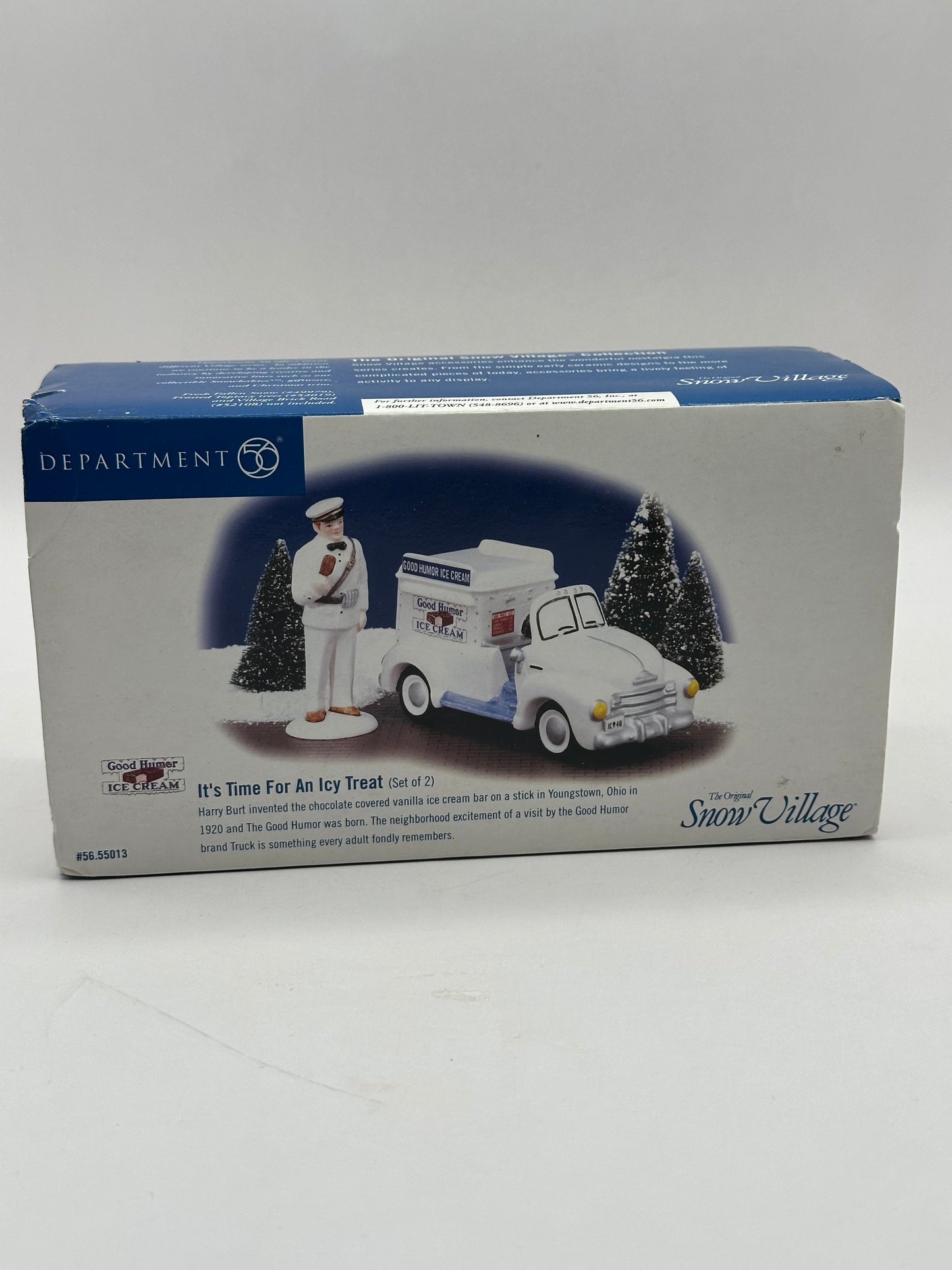 Department 56 - It's Time for an Icy Treat - Original Snow Village