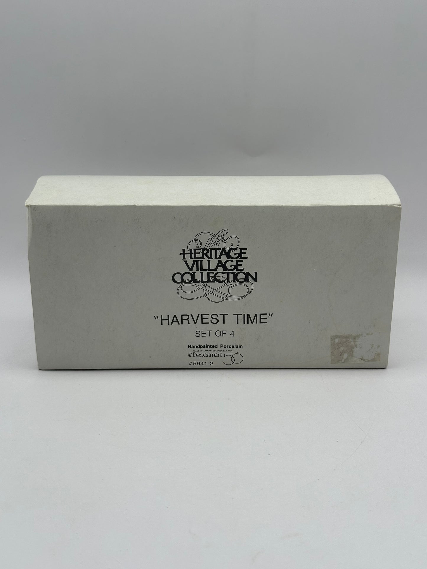 Dept 56 New England Village Harvest Time People