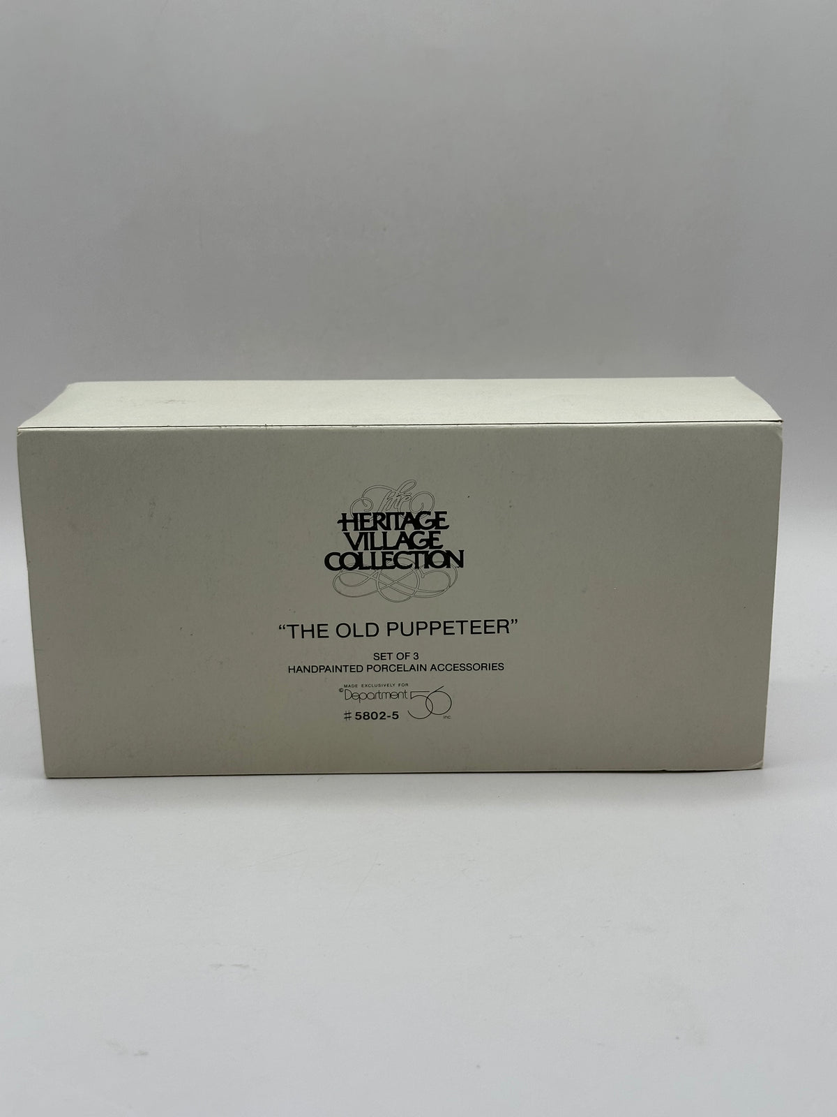 Department 56 - The Old Puppeteer - Dickens' Village
