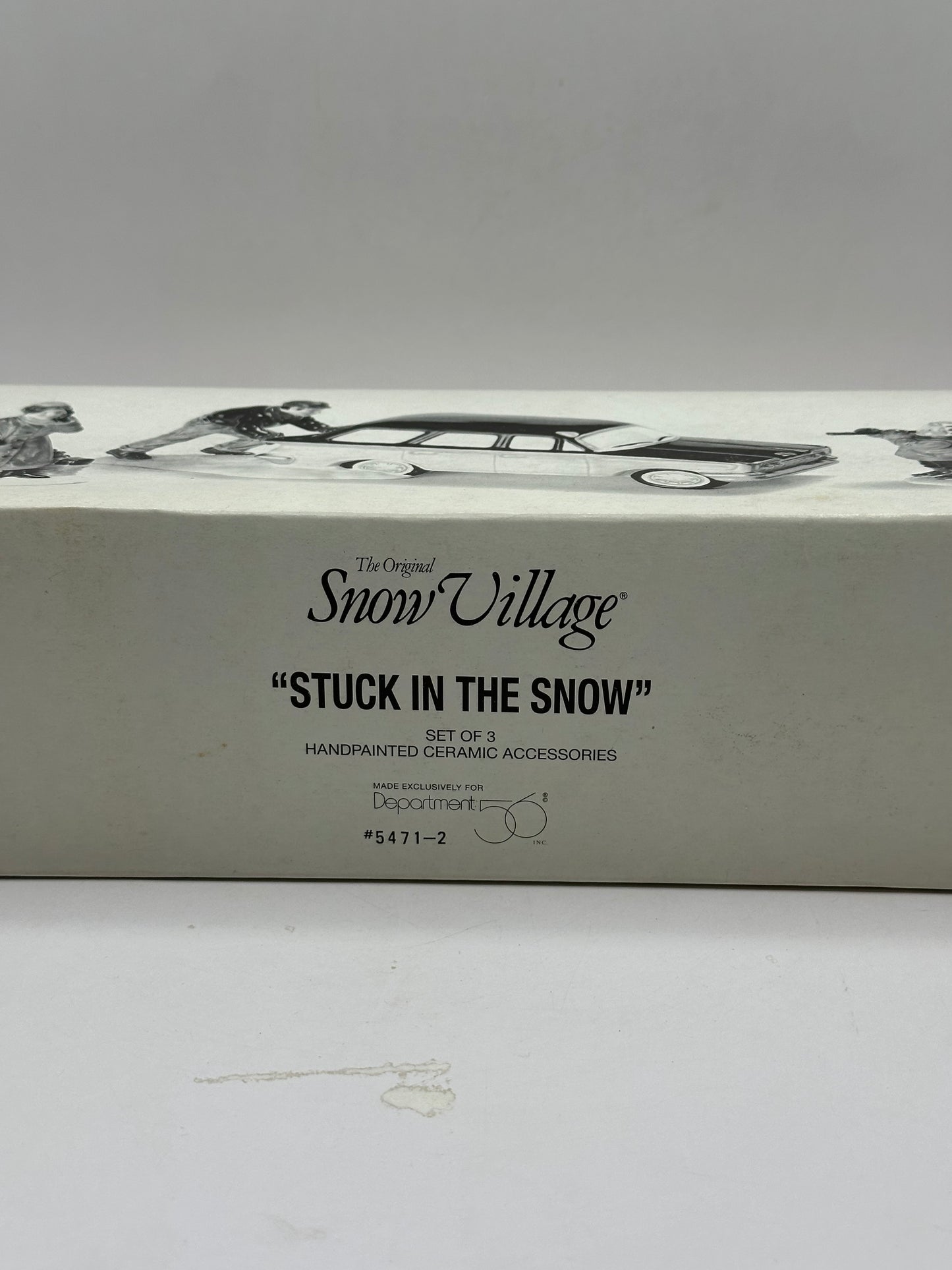Department 56 - Stuck In The Snow - Original Snow Village