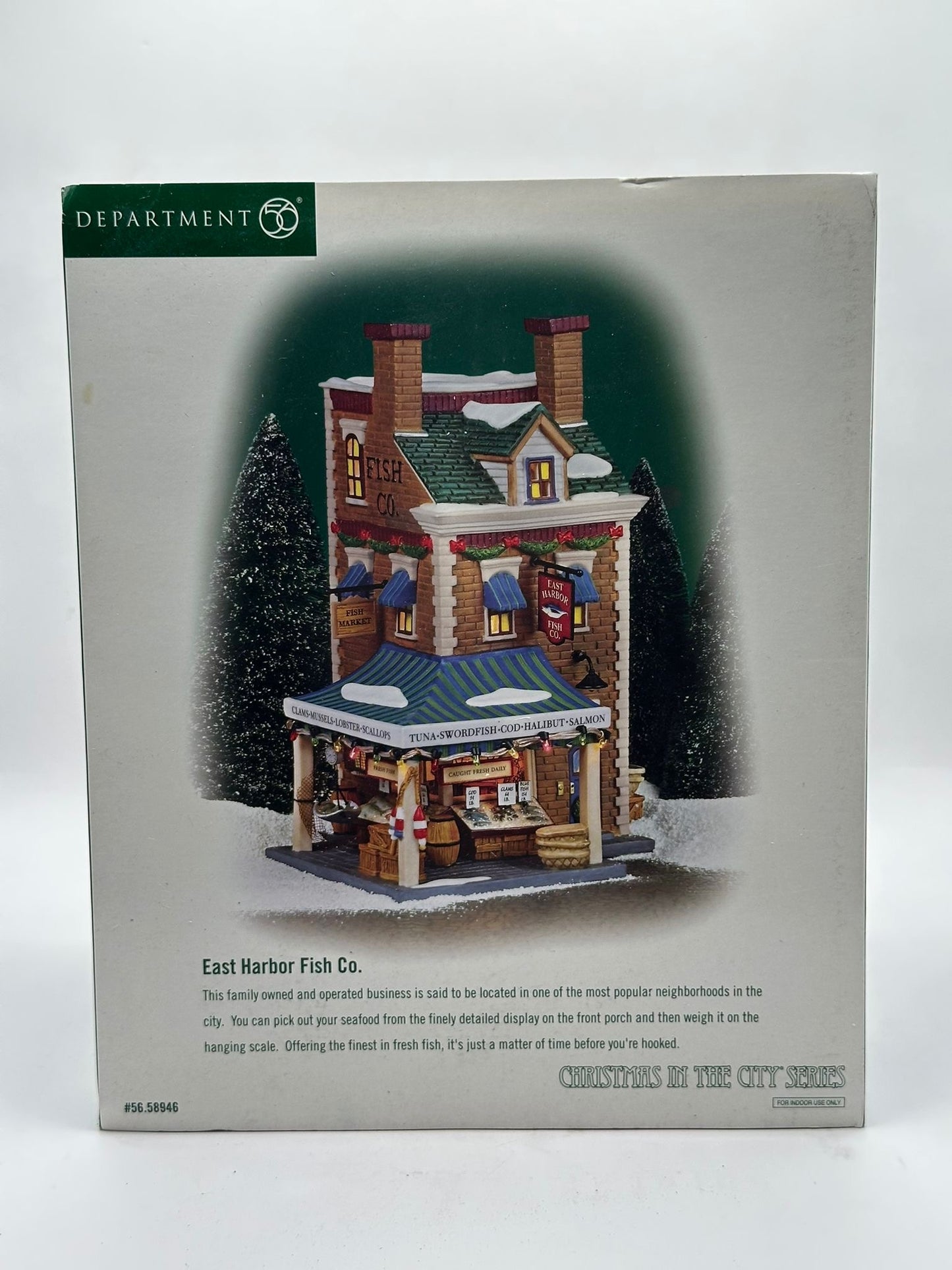 Department 56 - East Harbor Fish Co. - Christmas in the City