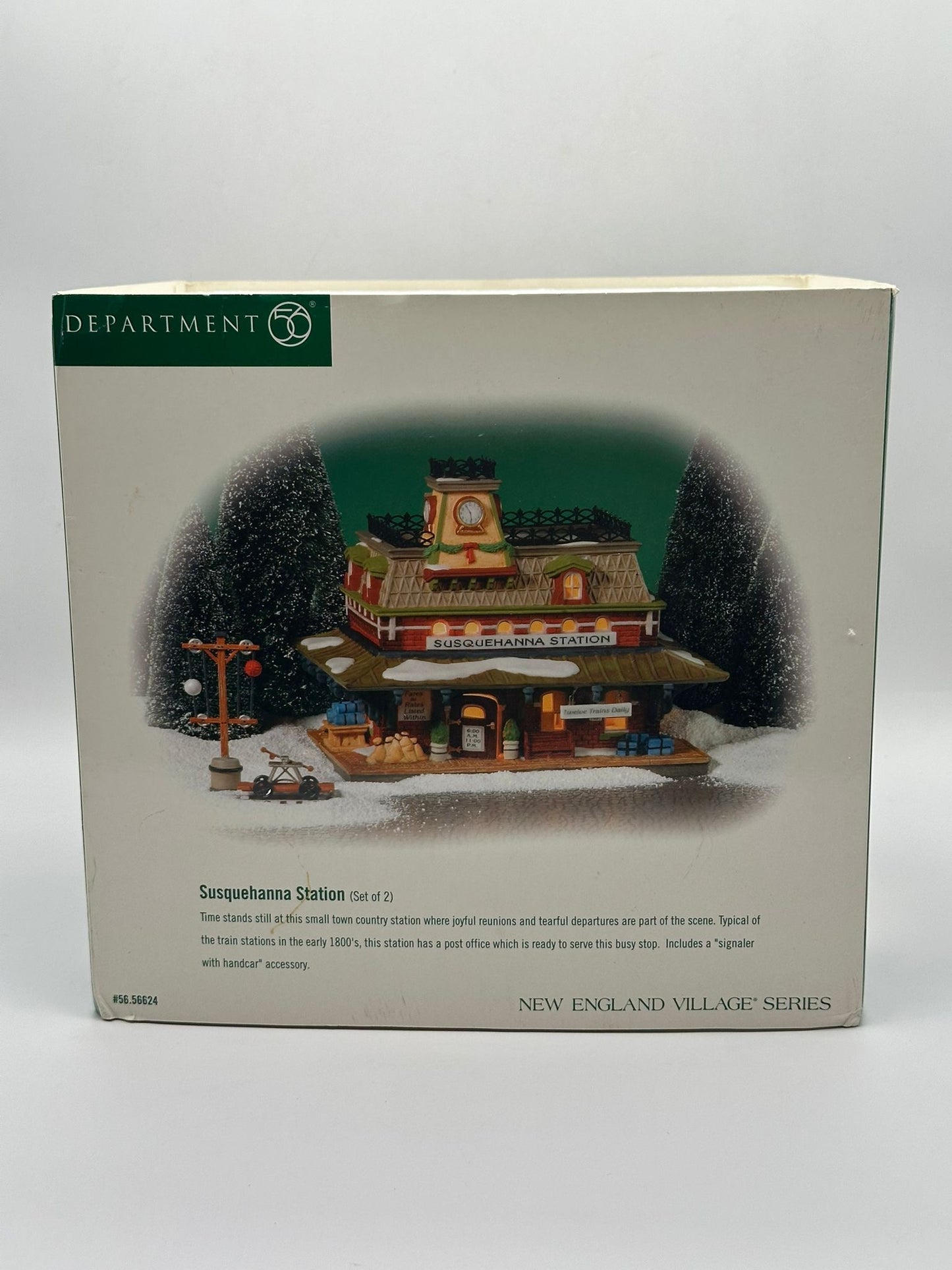 Department 56 - Susquehanna Station - New England Village