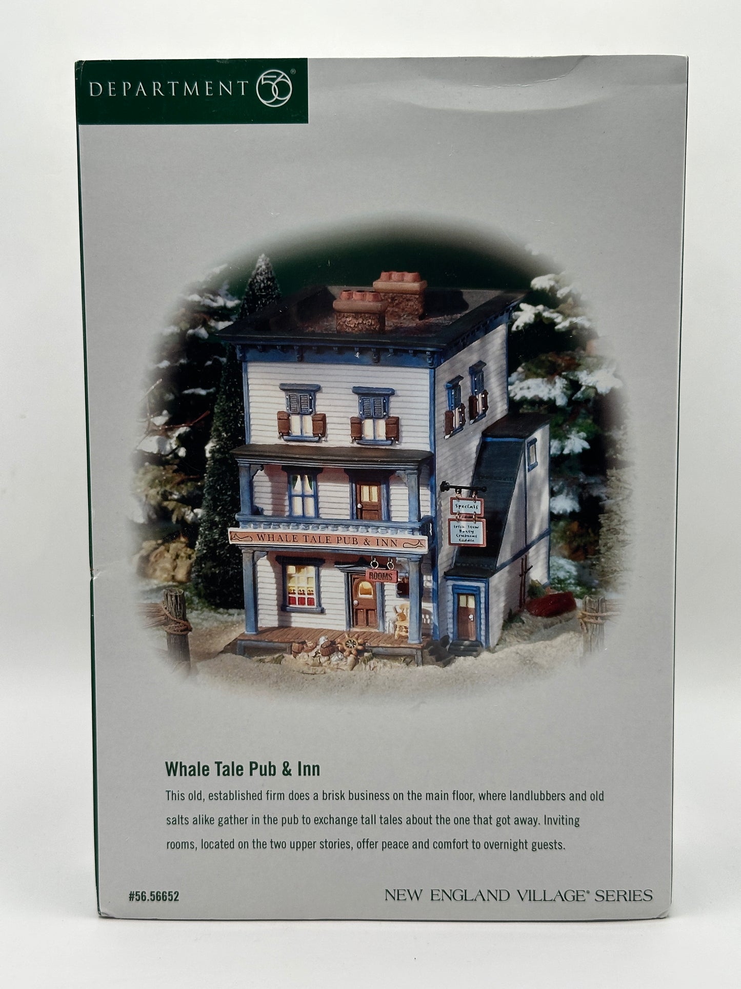 Department 56 - Whale Tale Pub & Inn - New England Village