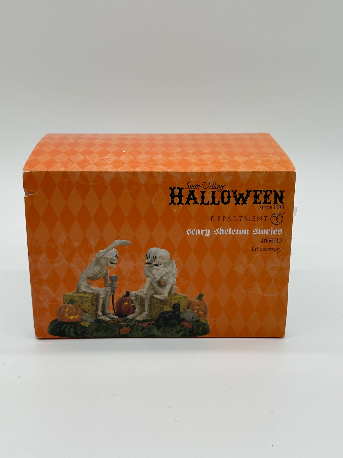Department 56 - Scary Skeleton Stories - Snow Village Halloween