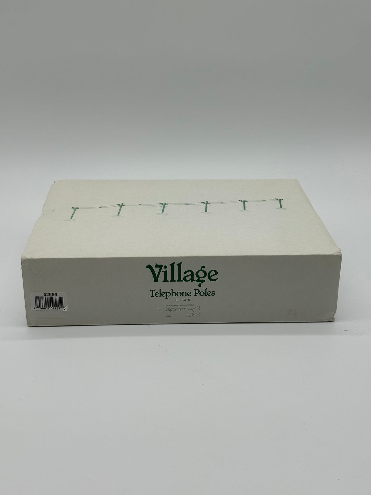 Department 56 - Telephone Poles - Village Accessories