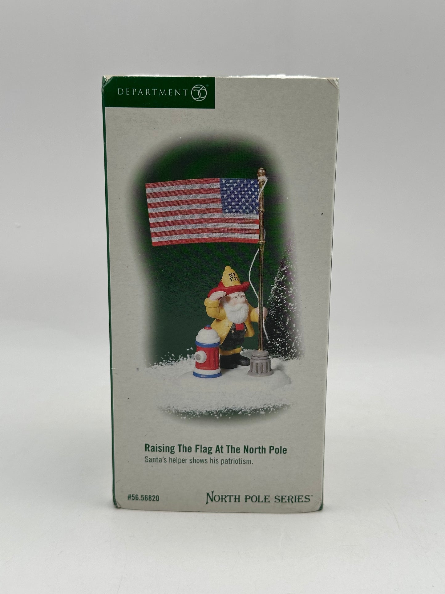 Department 56 - Raising The Flag At The North Pole - North Pole Series
