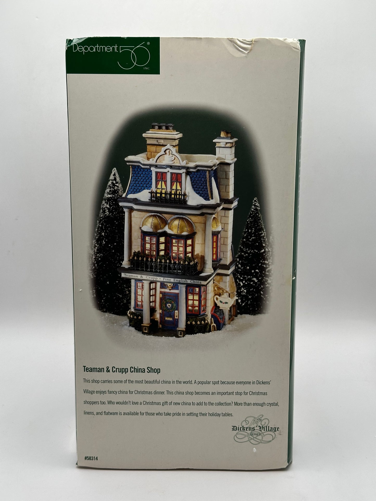 Department 56 - Teaman & Crupp China Shop - Dickens' Village