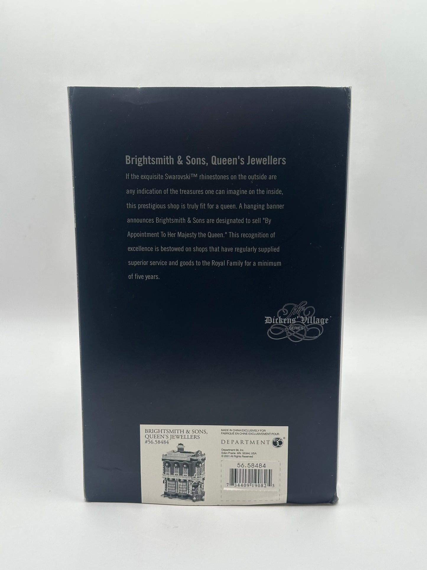 Department 56 - Brightsmith & Sons, Queen's Jewellers - Dickens' Village