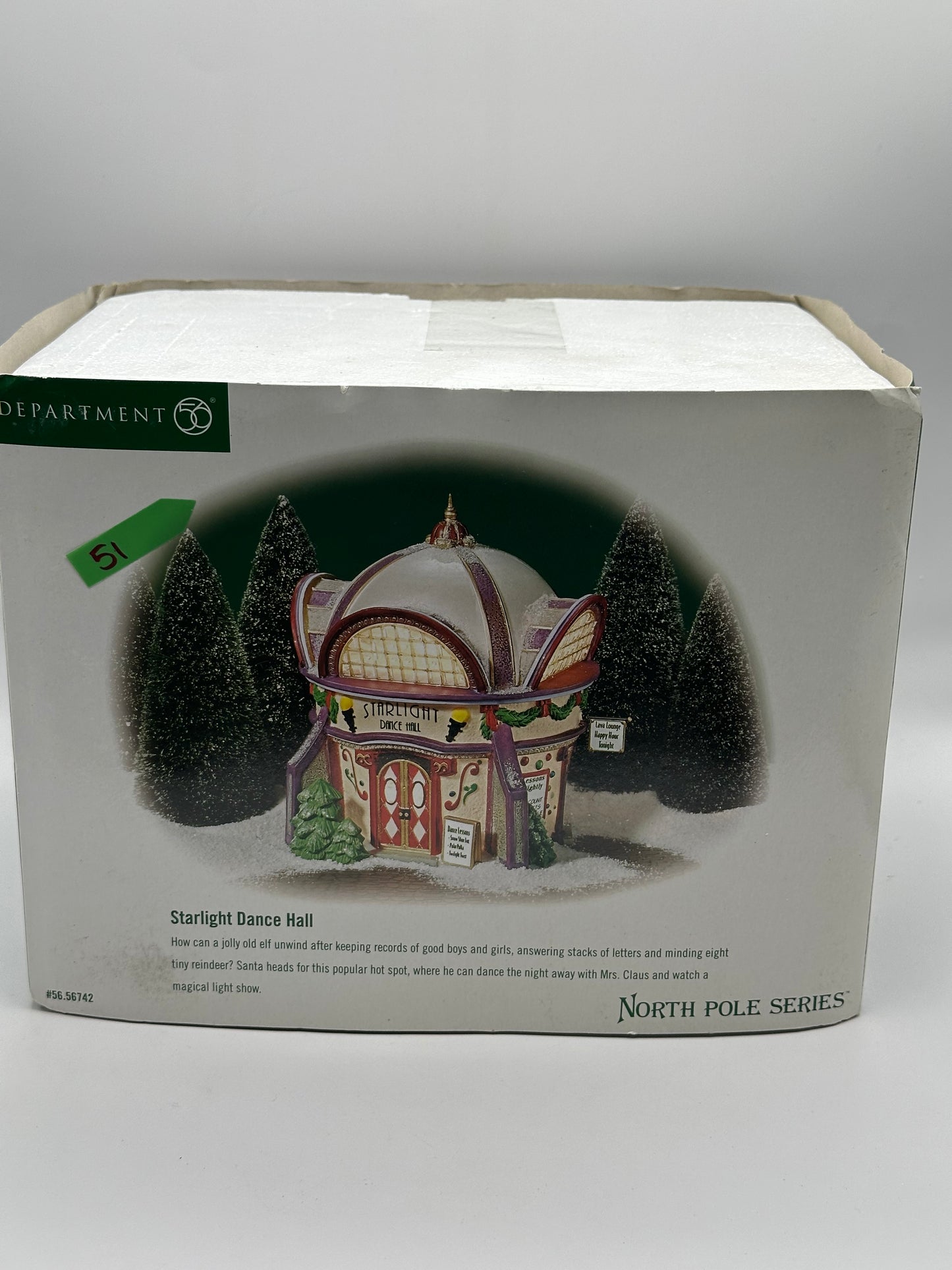 Department 56 - Starlight Dance Hall - North Pole Series