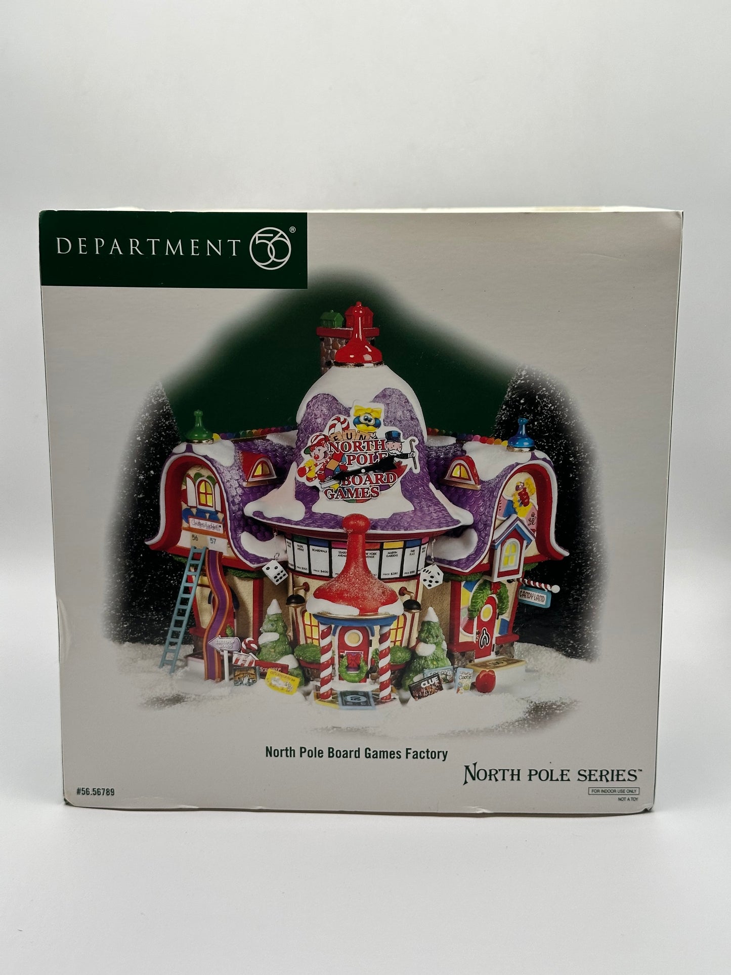 Department 56 - North Pole Board Games Factory - North Pole Series