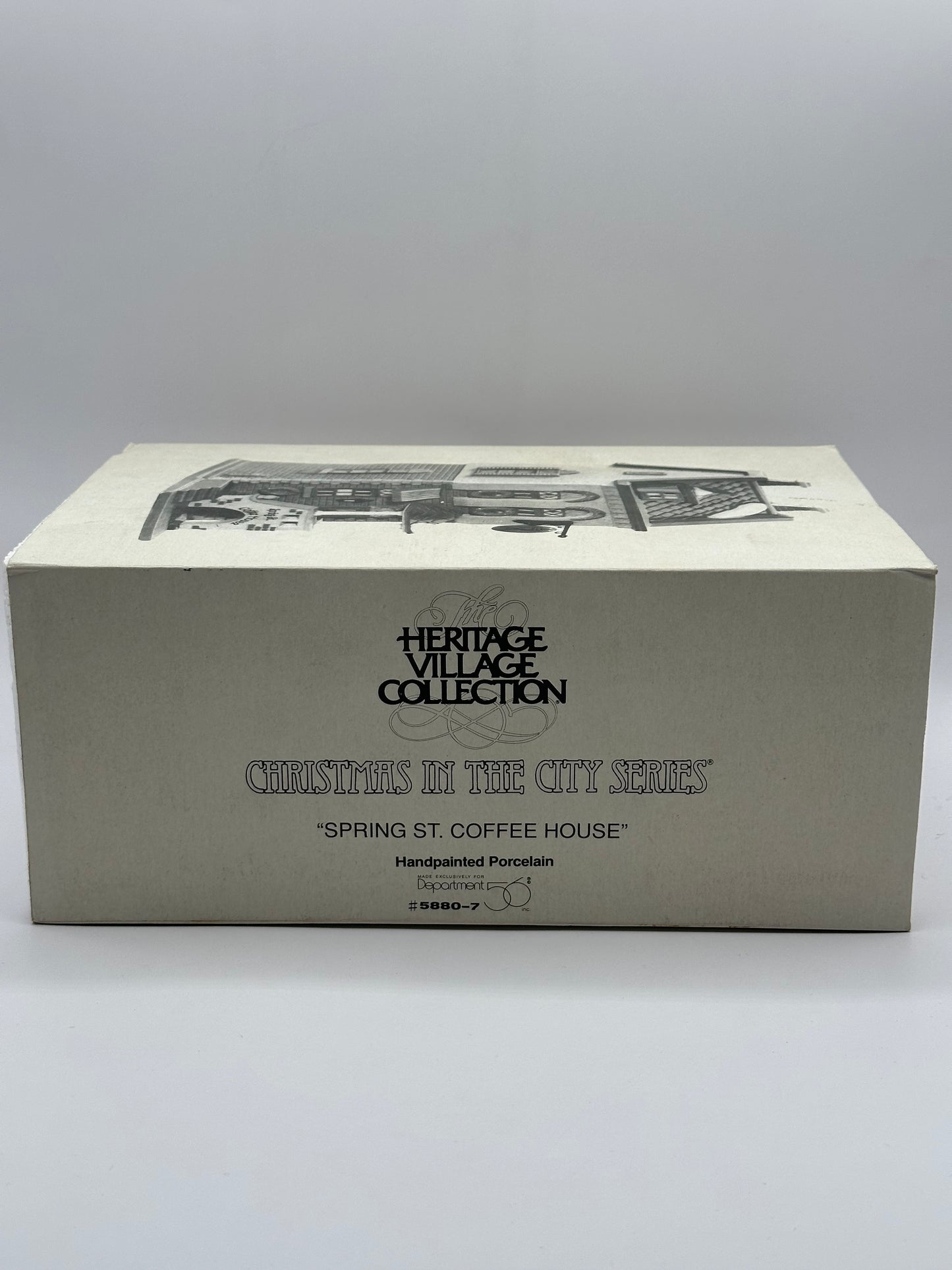 Department 56 - Spring St. Coffee House - Christmas in the City