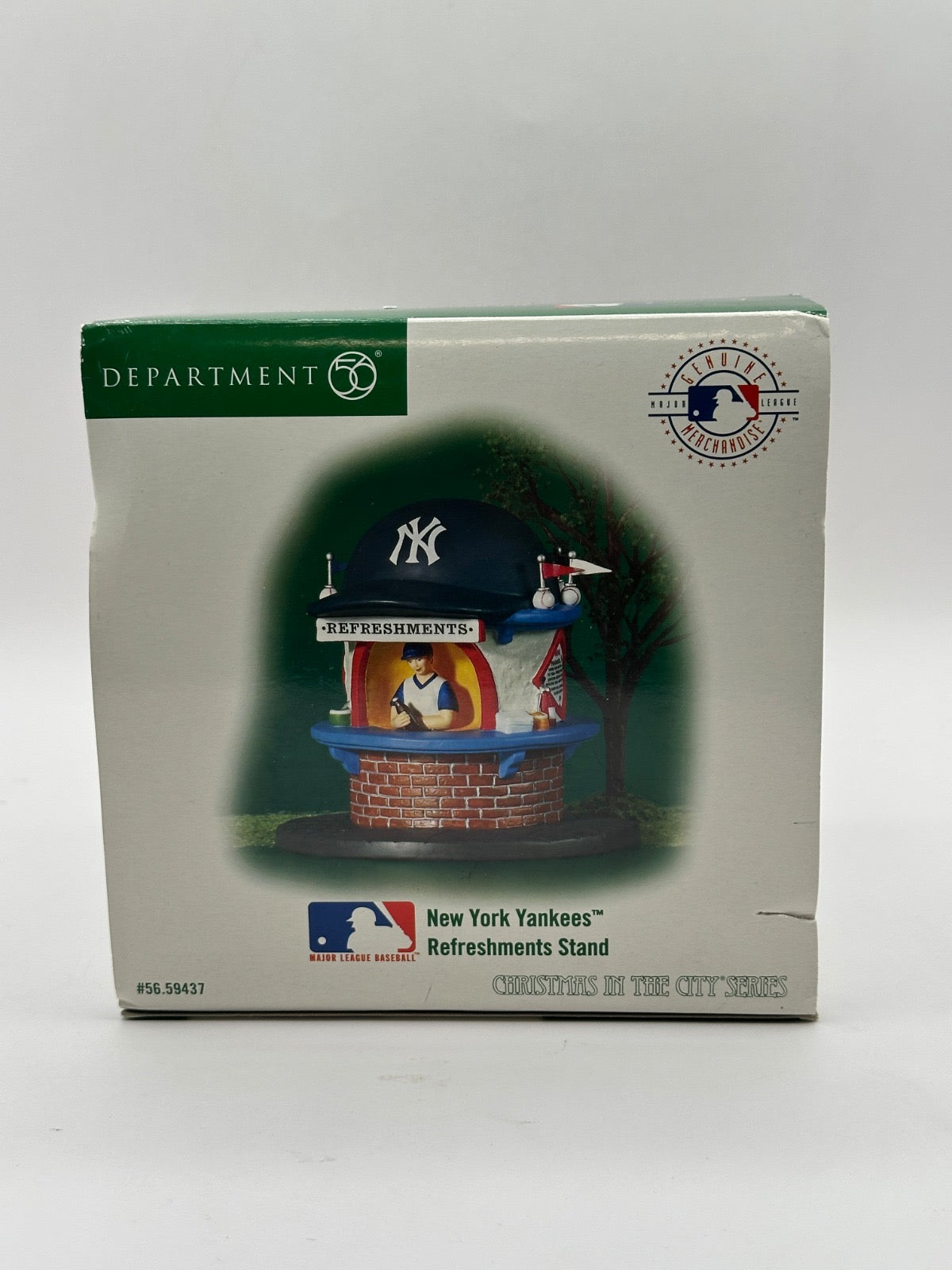Department 56 - New York Yankees Refreshment Stand - Christmas in the City