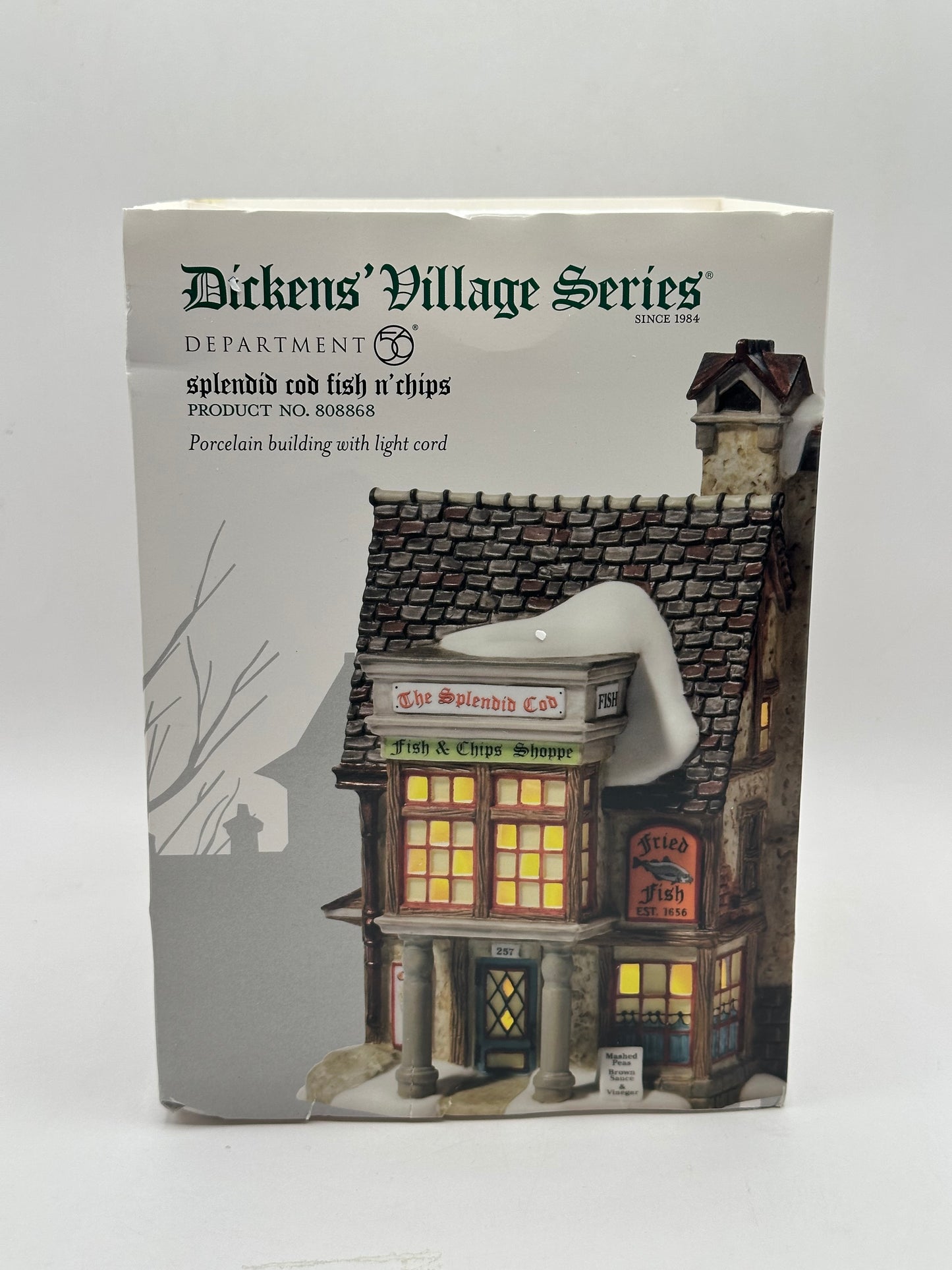 Department 56 - Splendid Cod Fish n' Chips - Dickens' Village