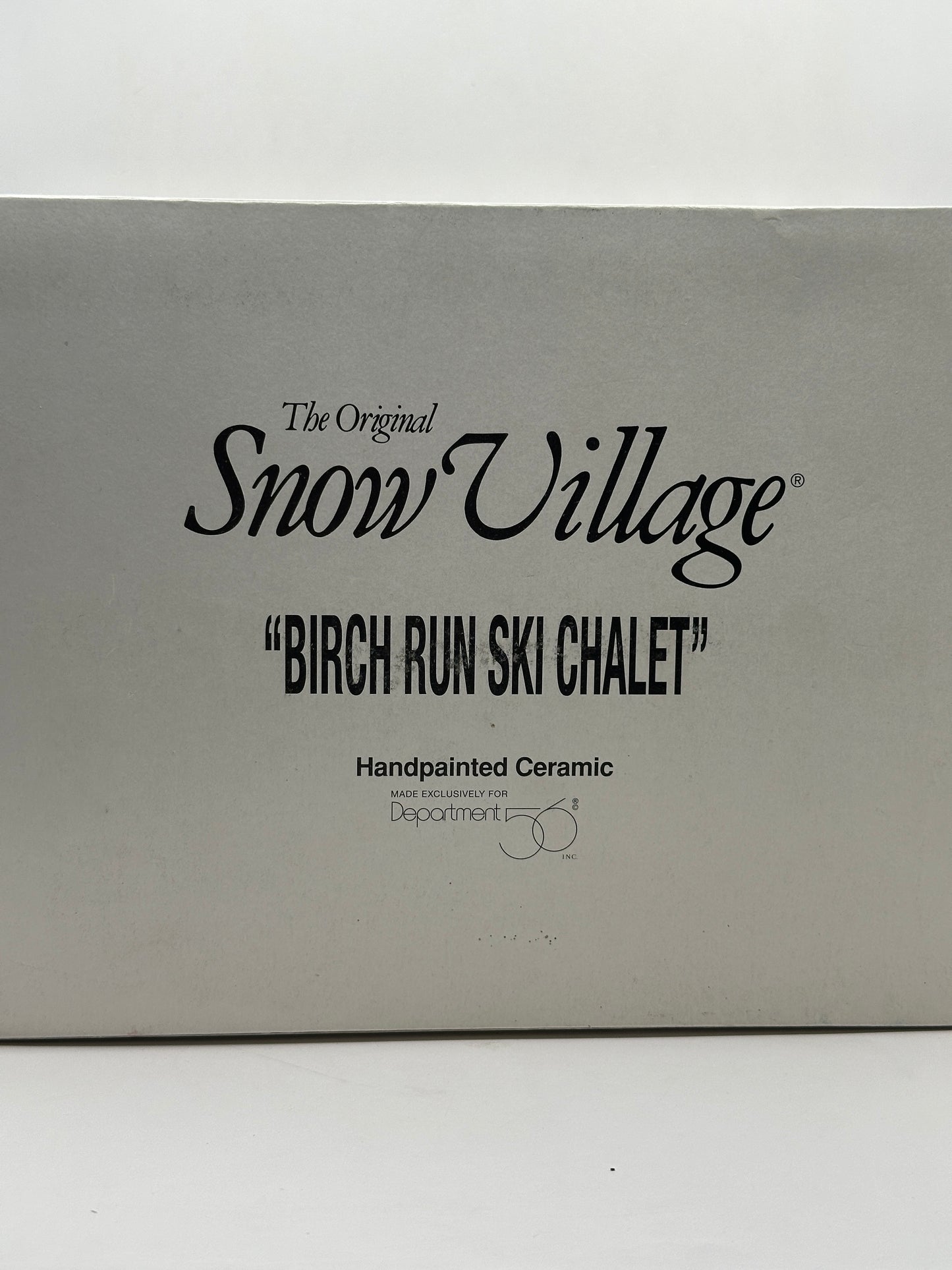 Department 56 - Birch Run Ski Chalet - Original Snow Village