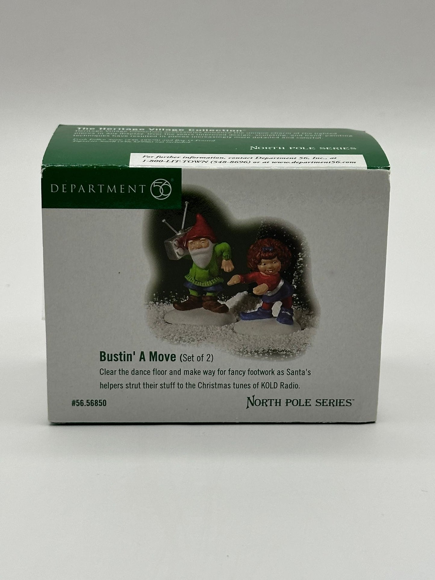 Department 56 - Bustin' A Move - North Pole Series