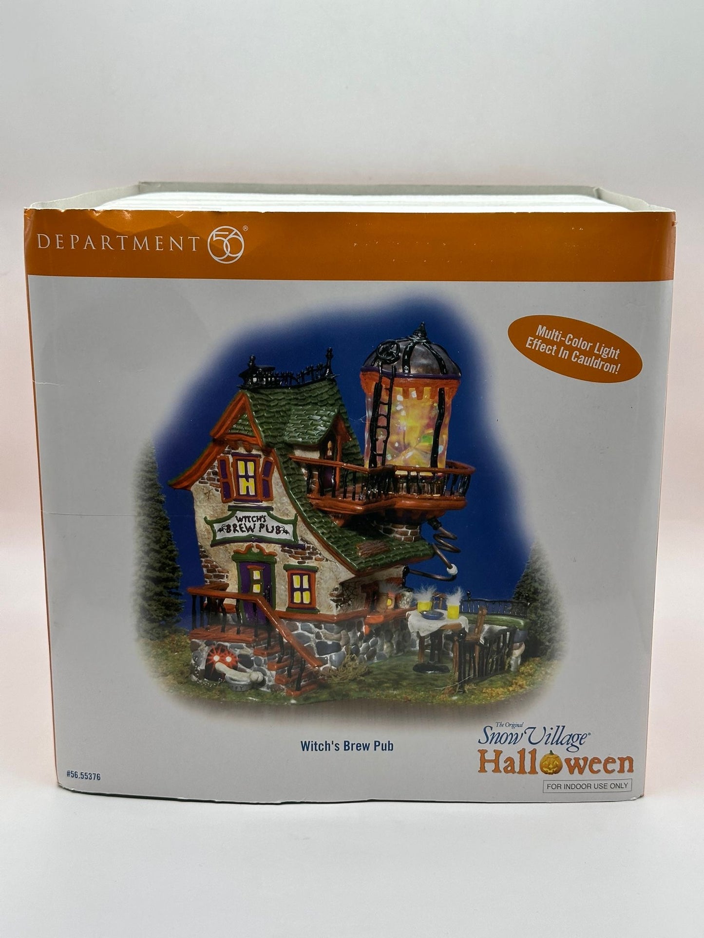 Department 56 - Witch's Brew Pub - Snow Village Halloween