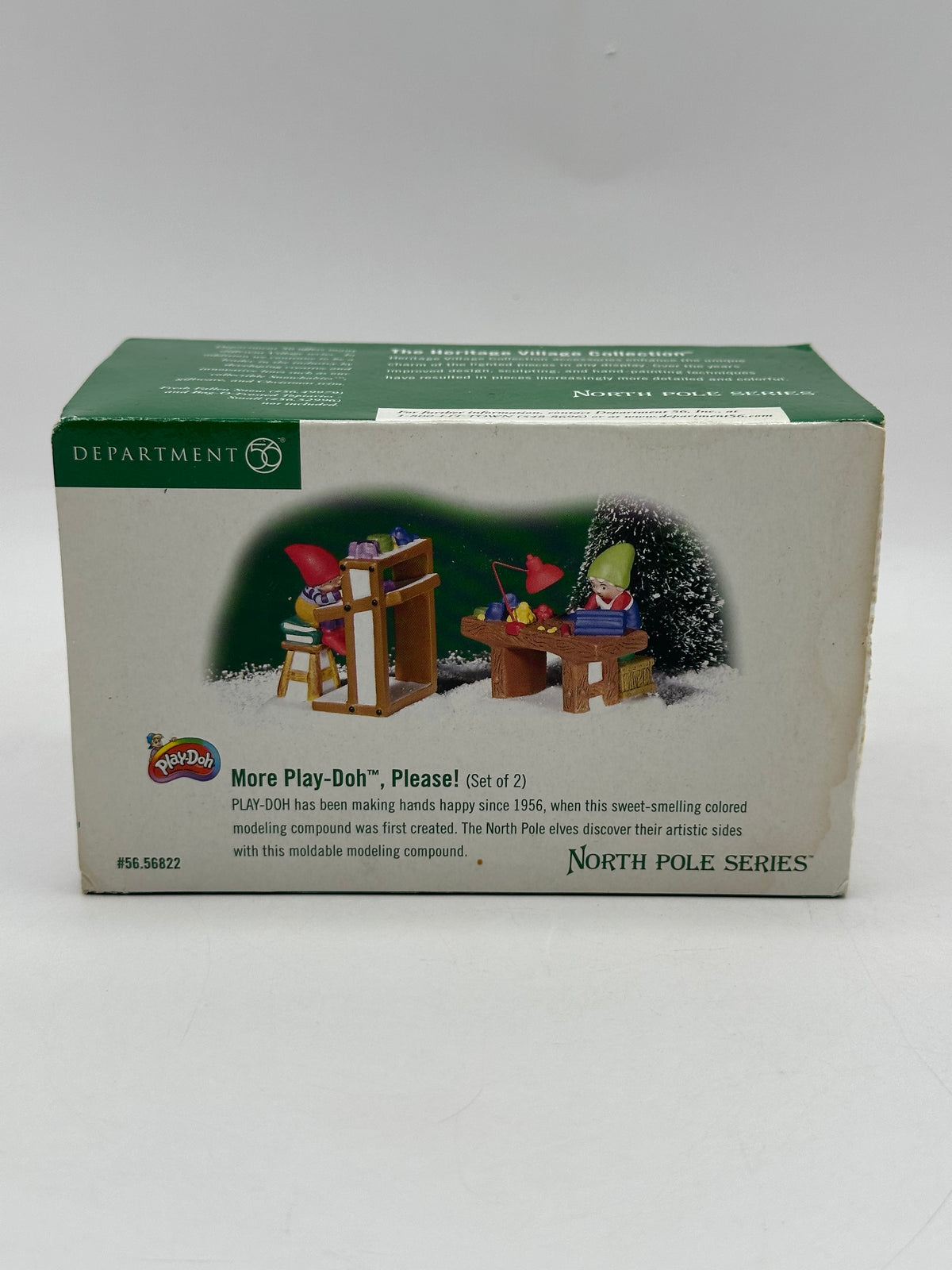 Department 56 - More Play-Doh Please! - North Pole Series