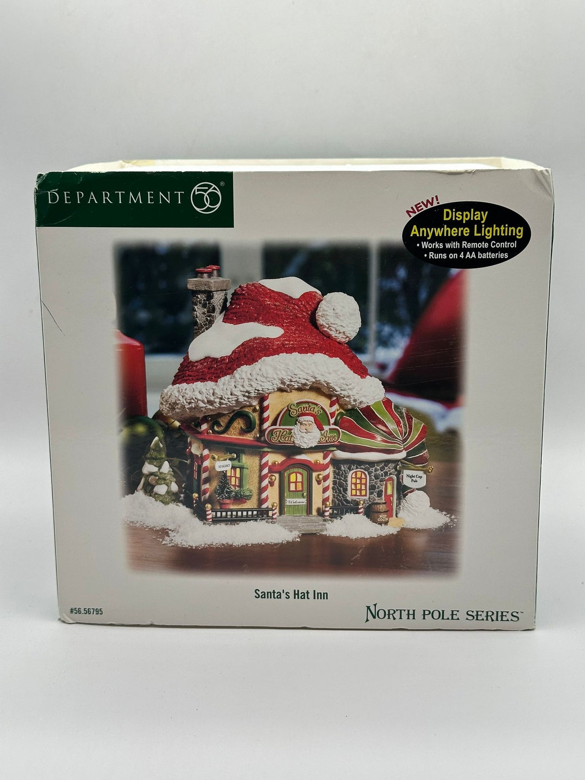 Department 56 - Santa's Hat Inn - North Pole Series