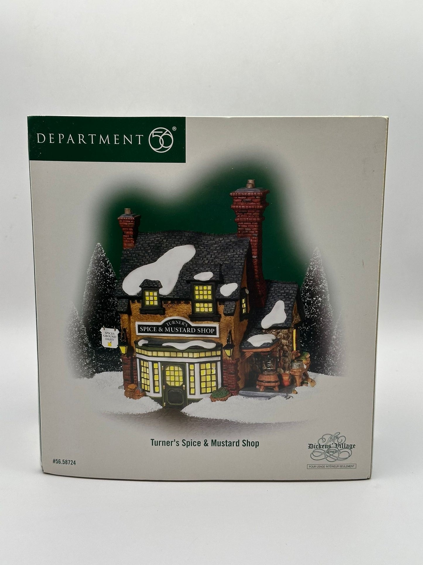 Department 56 - Turner's Spice & Mustard Shop - Dickens' Village