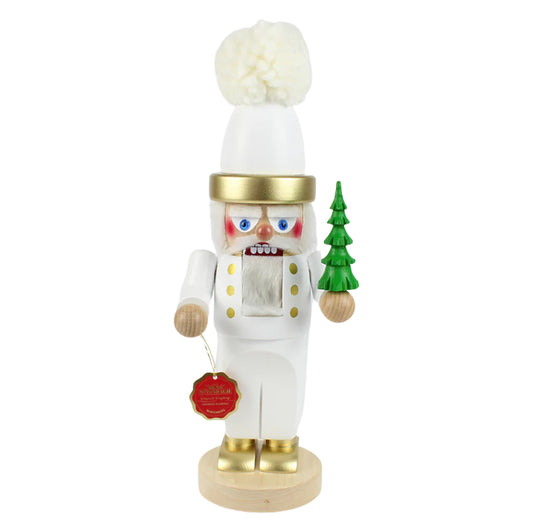 Steinbach Nutcracker - Chubby White Santa 13.4"