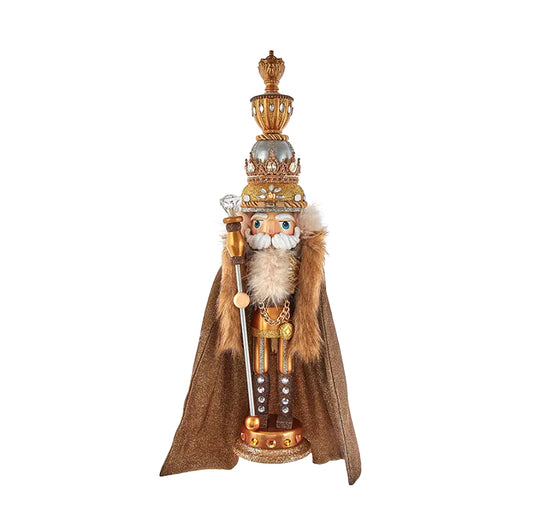 Kurt S. Adler Nutcracker - Hollywood Nutcrackers™ Gold King 17.5"