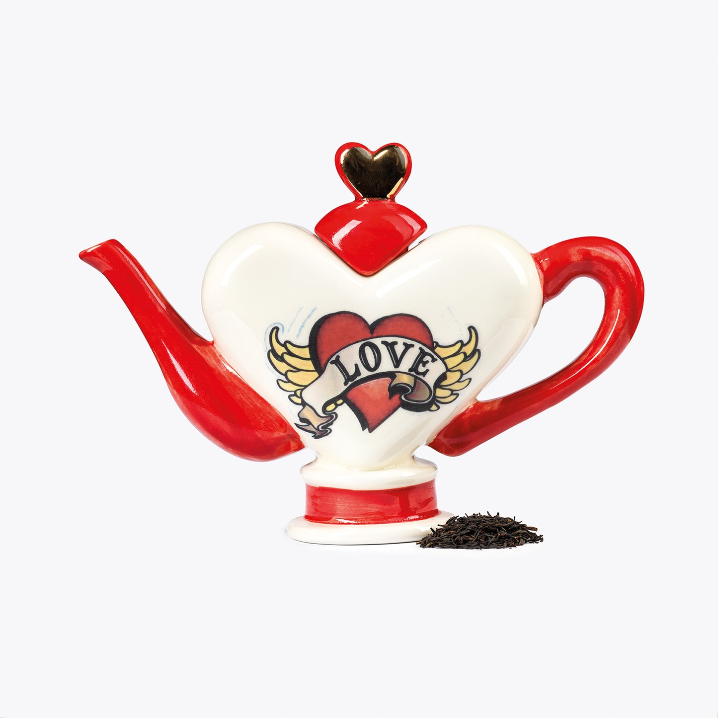 Carters of Suffolk - Heart - Handmade Teapot