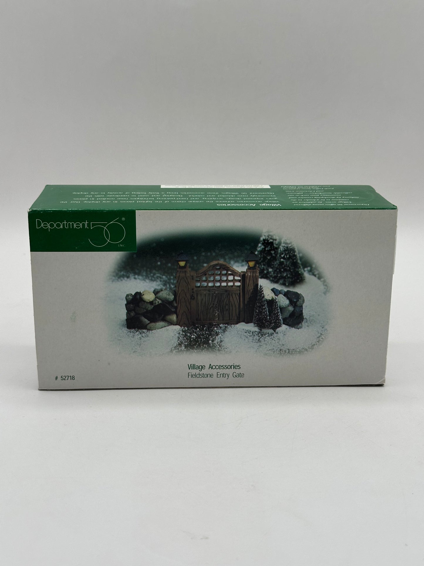 Department 56 - Fieldstone Entry Gate - Village Accessories