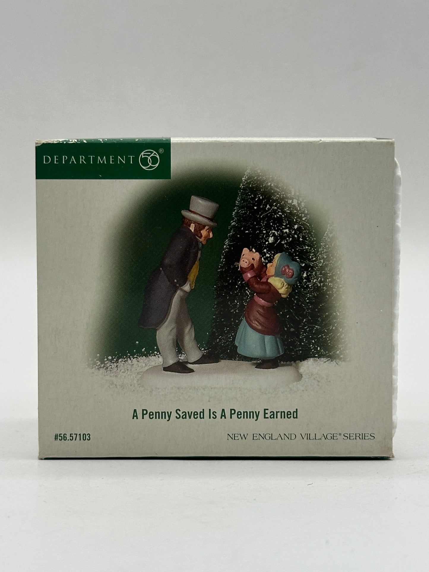 Department 56 - A Penny Saved is a Penny Earned - New England Village