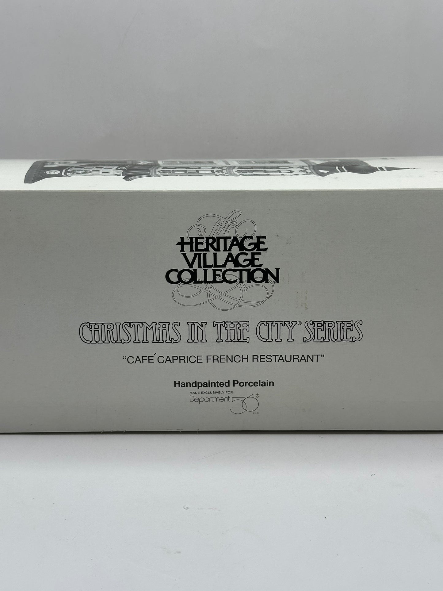 Department 56 - Cafe Caprice French Restaurant - Christmas in the City