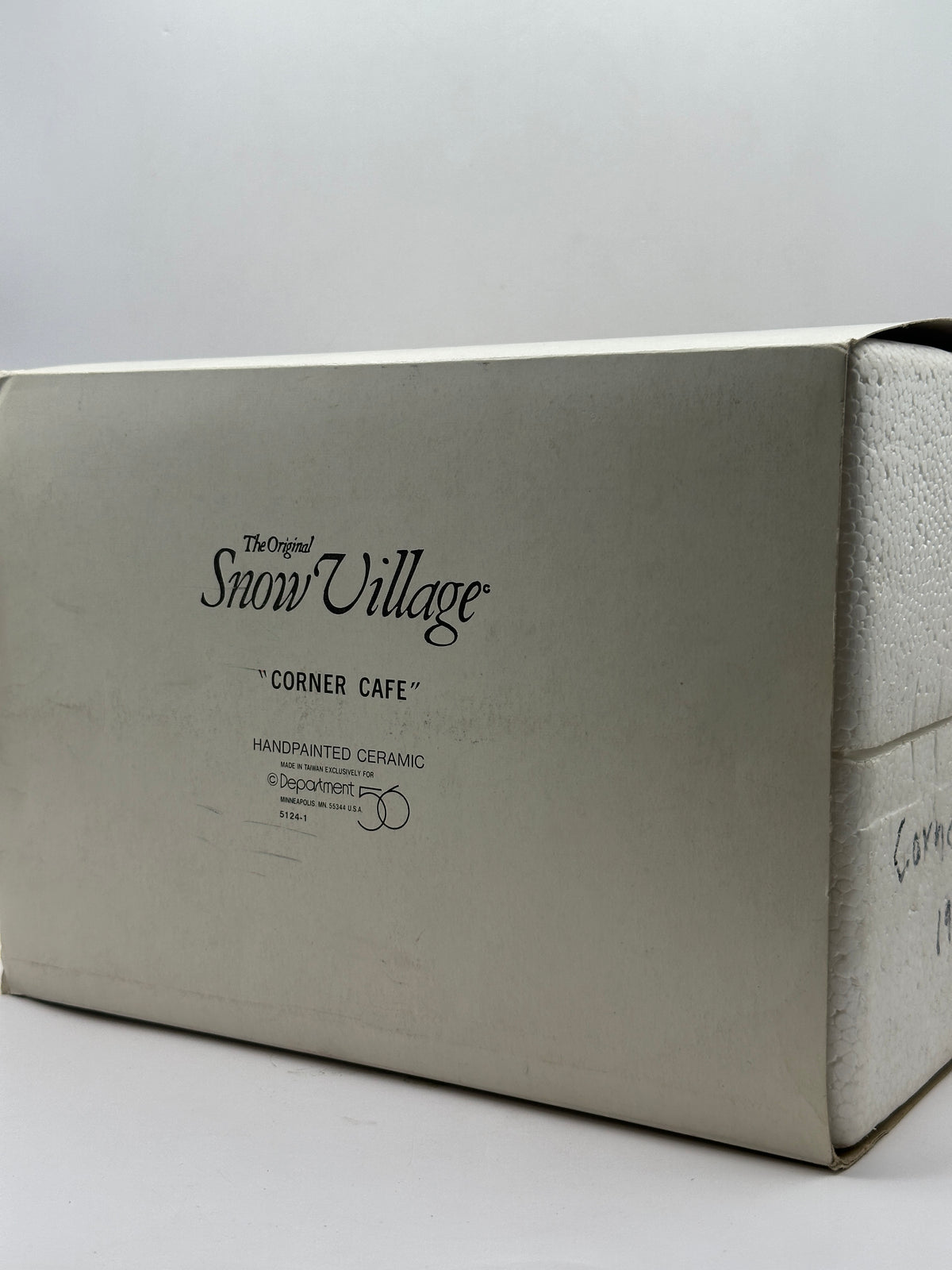 Department 56 - Corner Cafe - Original Snow Village