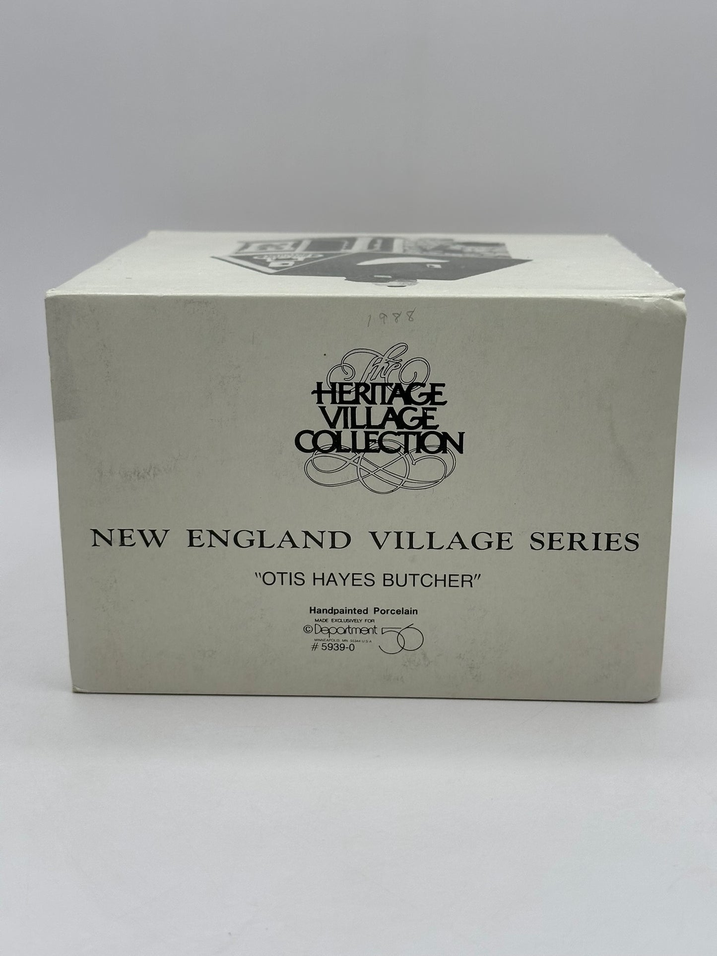 Department 56 - Otis Hayes Butcher - New England Village