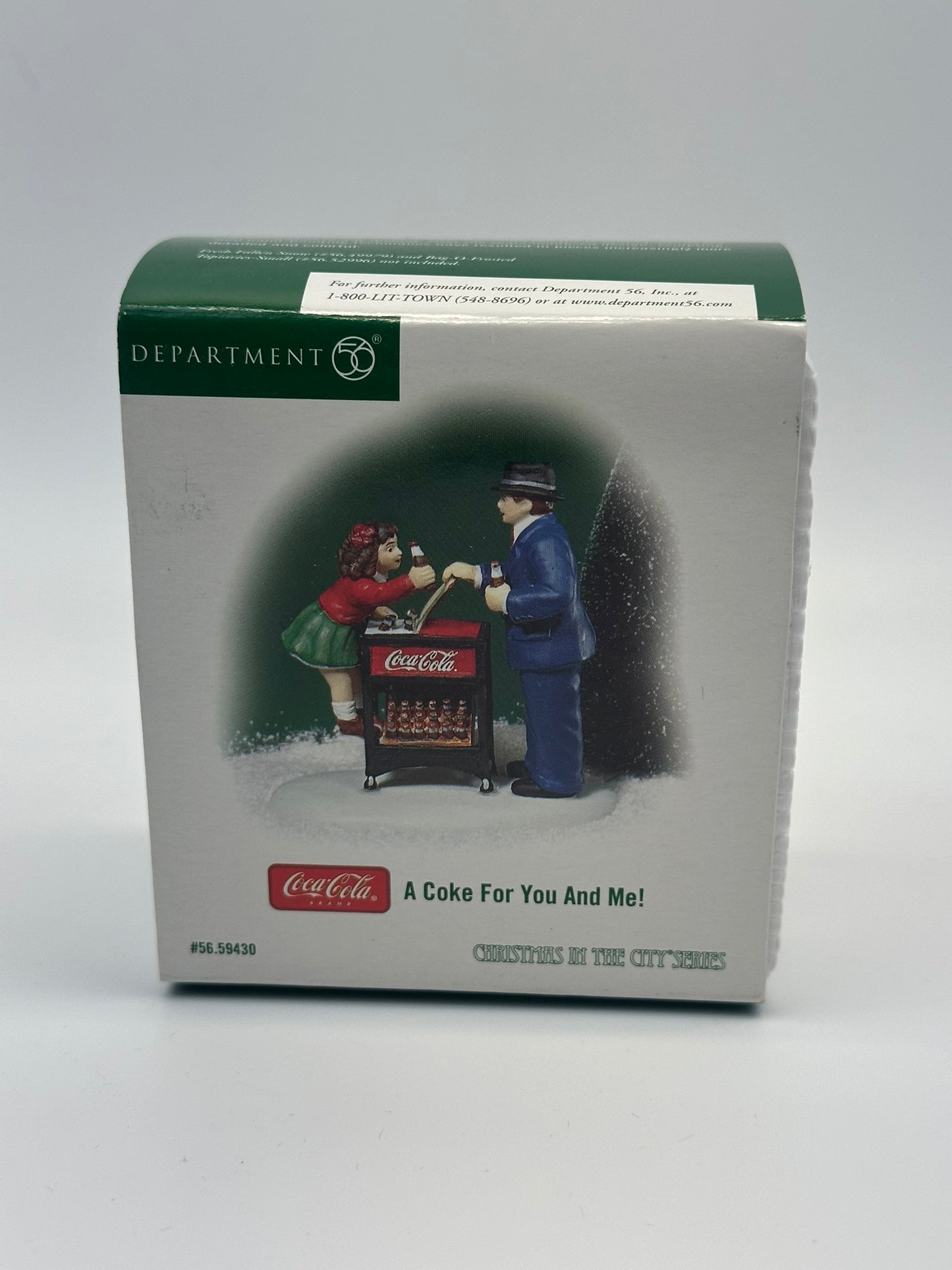Department 56 - A Coke For You And Me! - Christmas in the City
