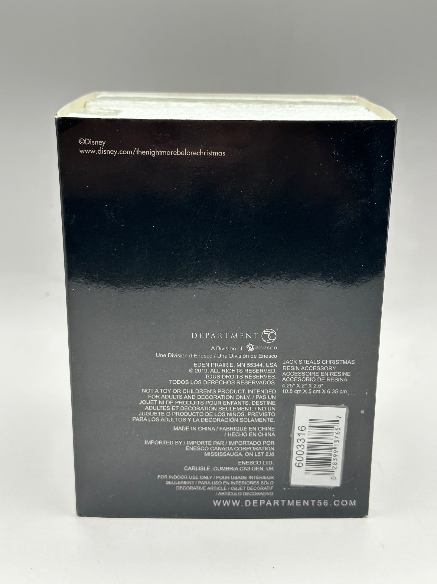 Department 56 - Jack Steals Christmas - The Nightmare Before Christmas