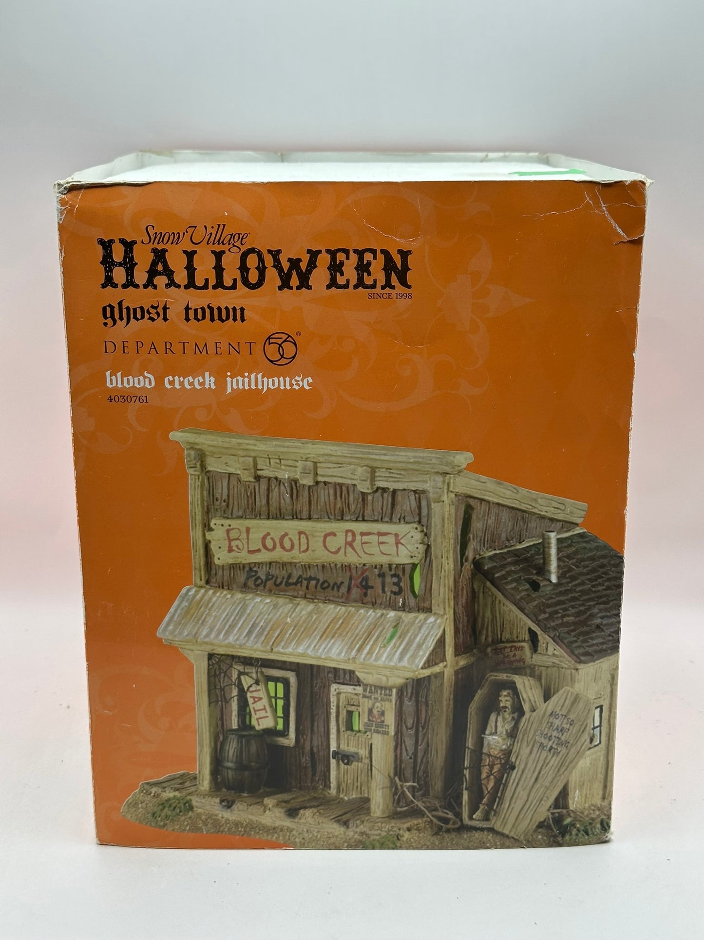 Department 56 - Blood Creek Jailhouse - Snow Village Halloween
