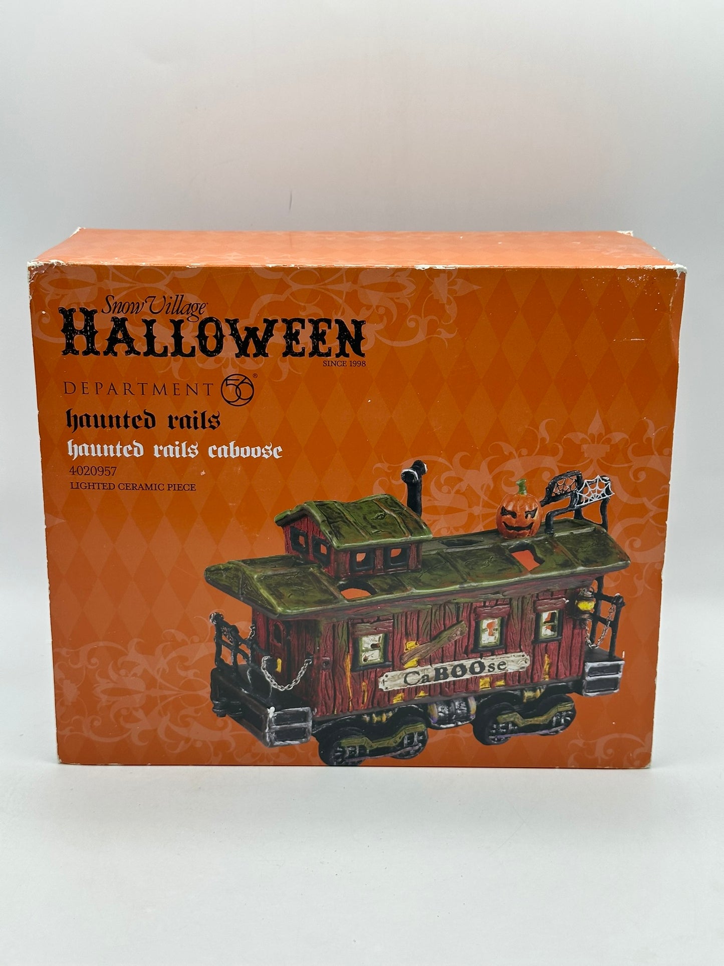 Department 56 - Haunted Rails CaBOOse - Snow Village Halloween