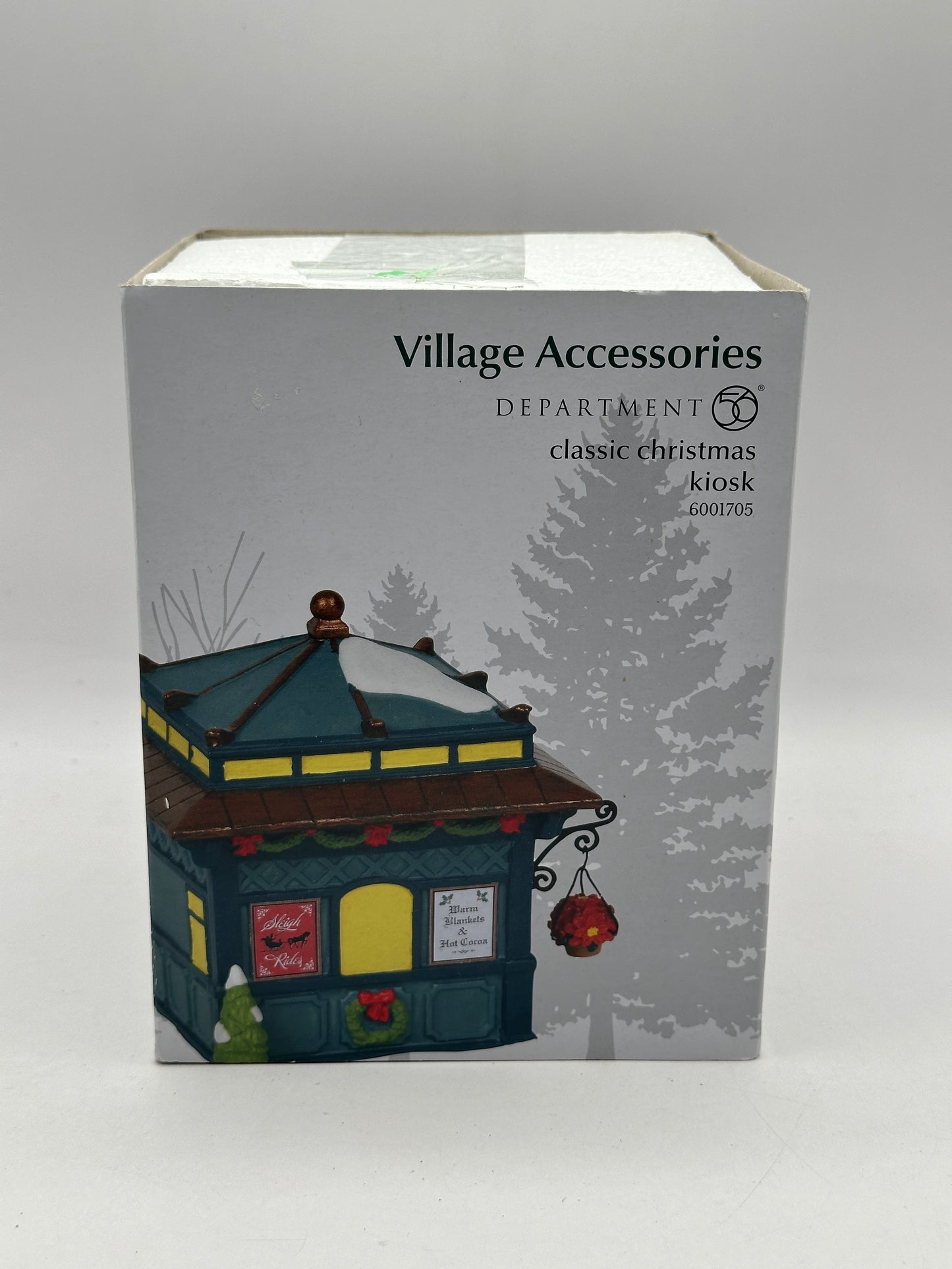 Department 56 - Classic Christmas Kiosk - Village Accessories